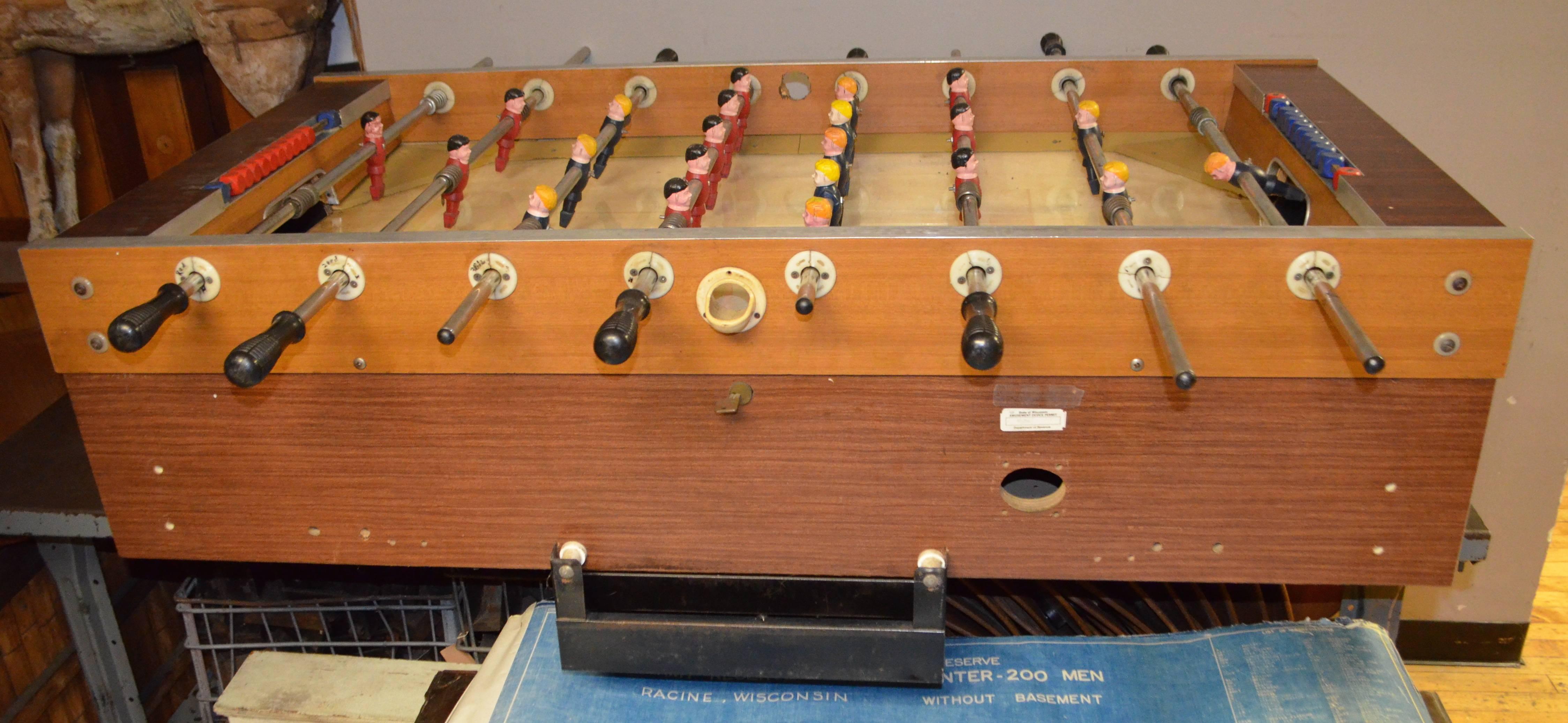 vintage garlando foosball table