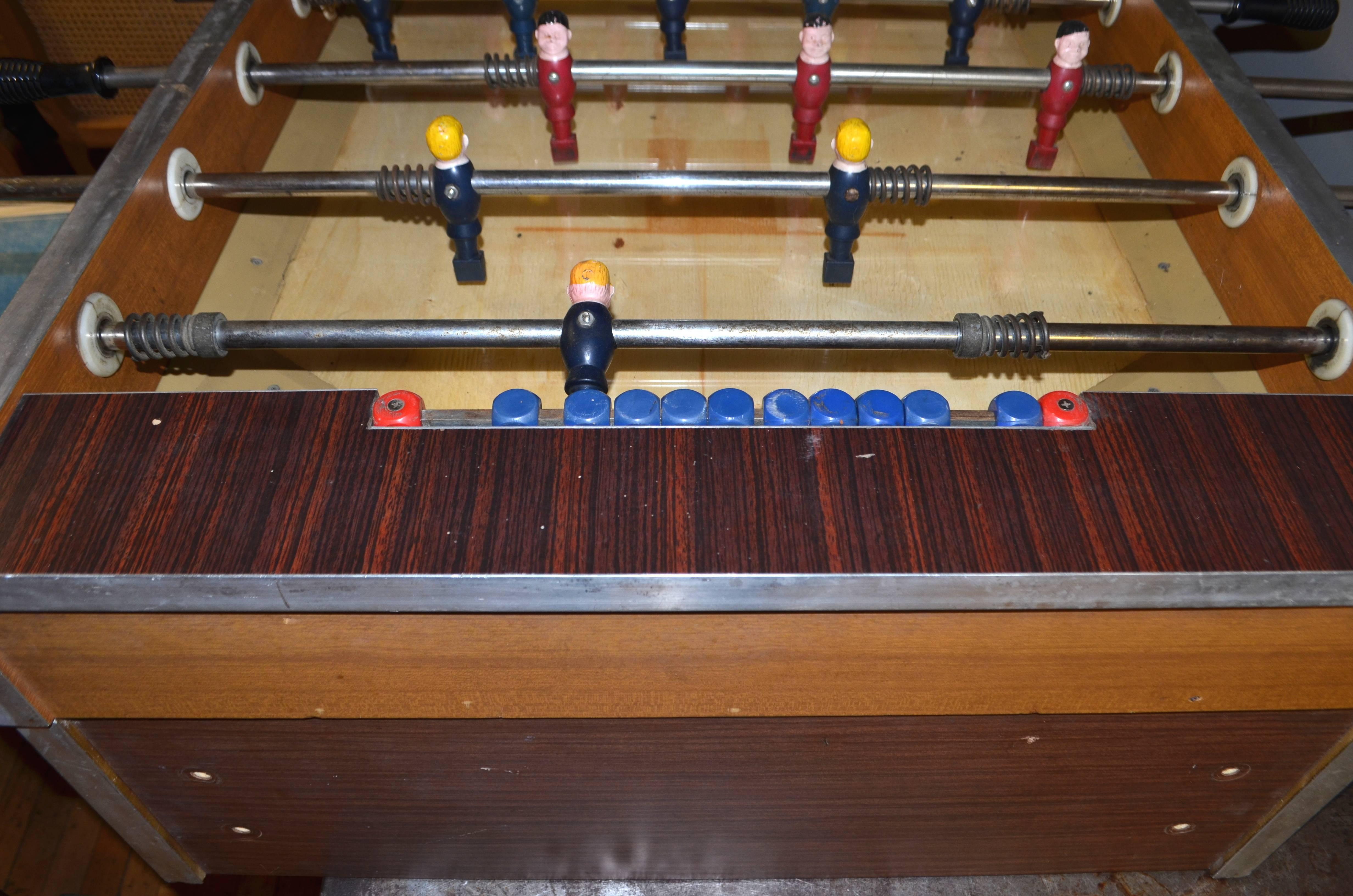 1970s foosball table