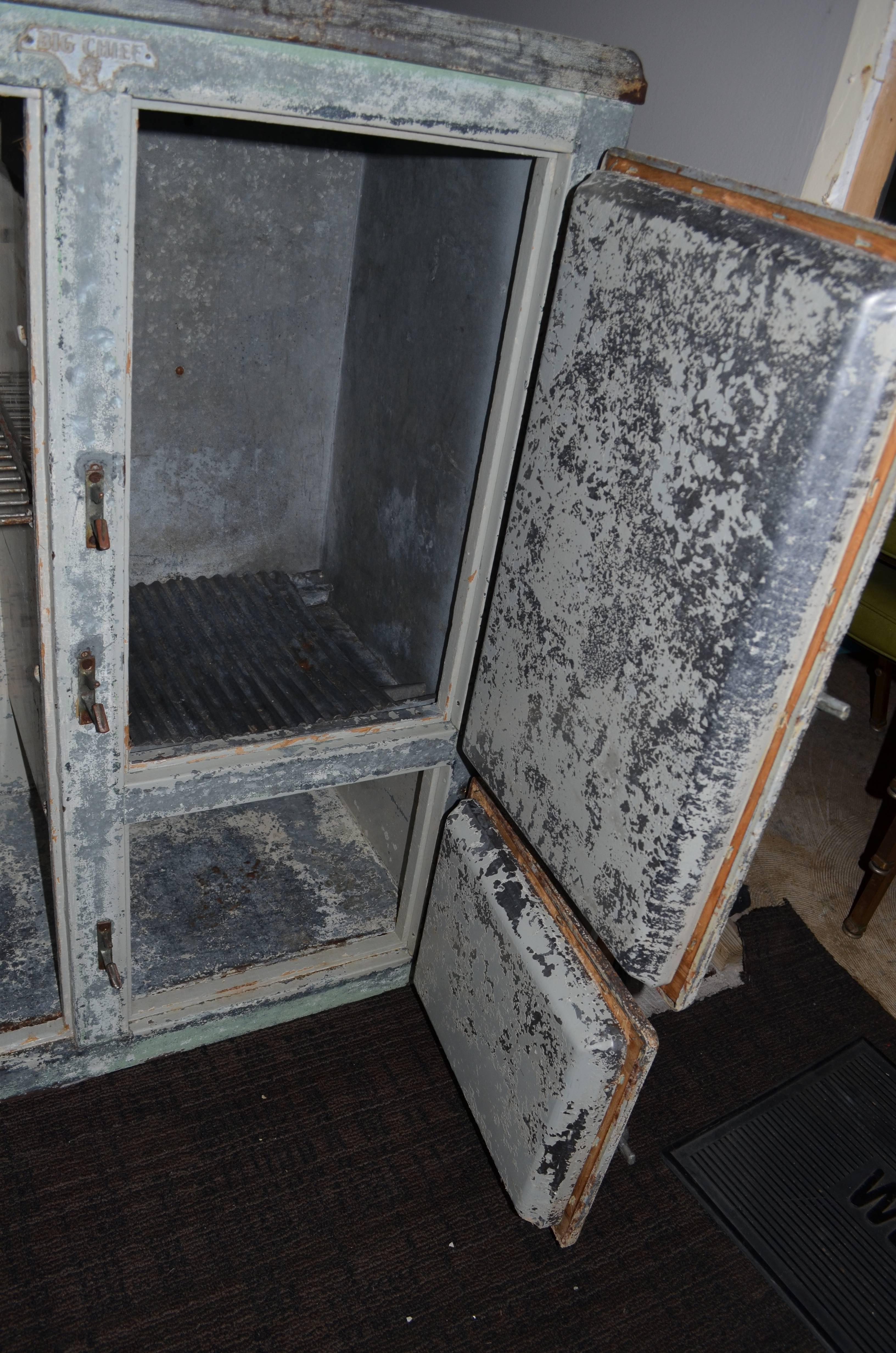20th Century Bar or Storage Cabinet from 1920s Refrigerator