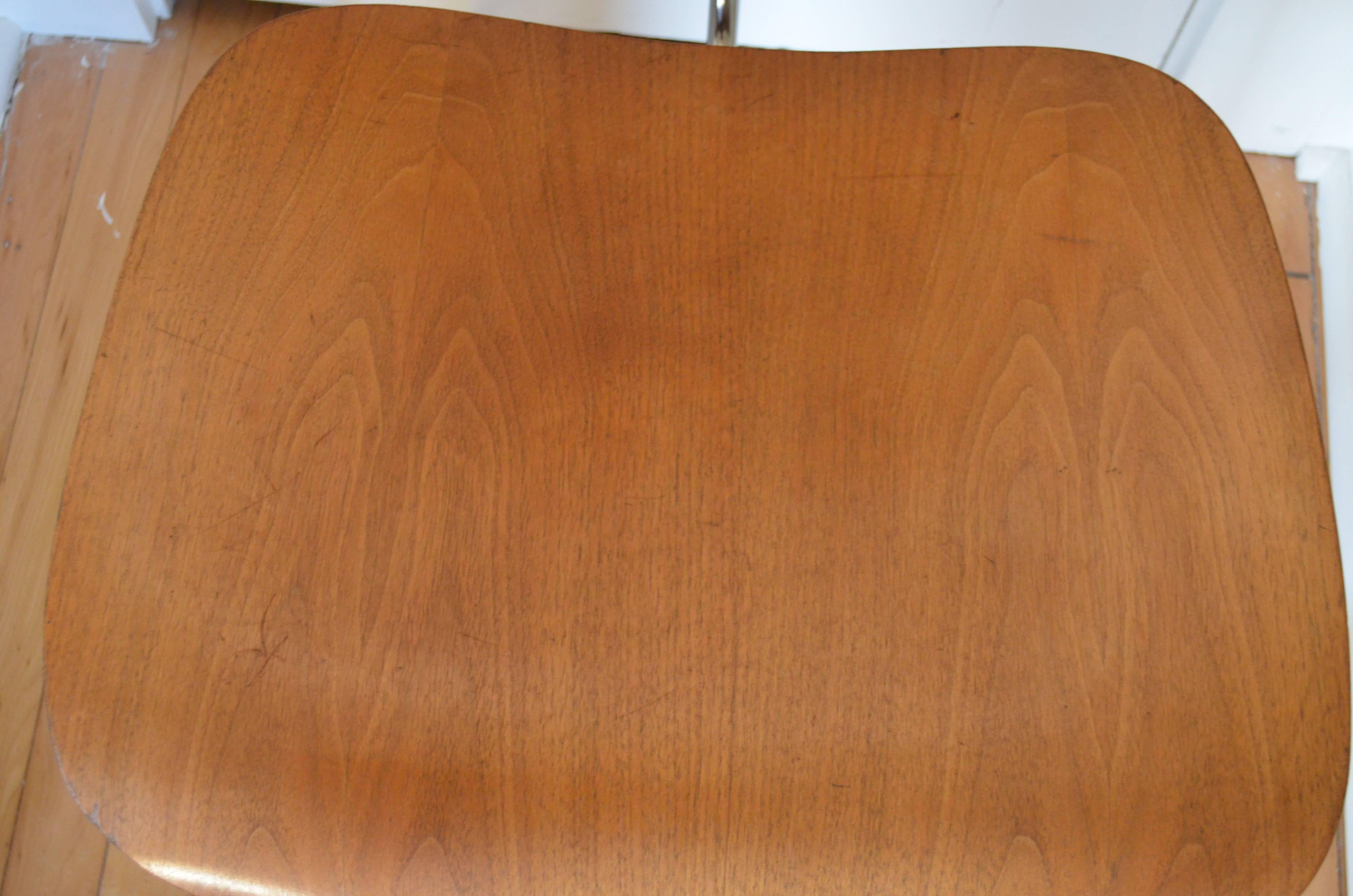 Herman Miller 1950s Walnut Dining Room Chair Chairs w/new HM Frames; Qty avail 2