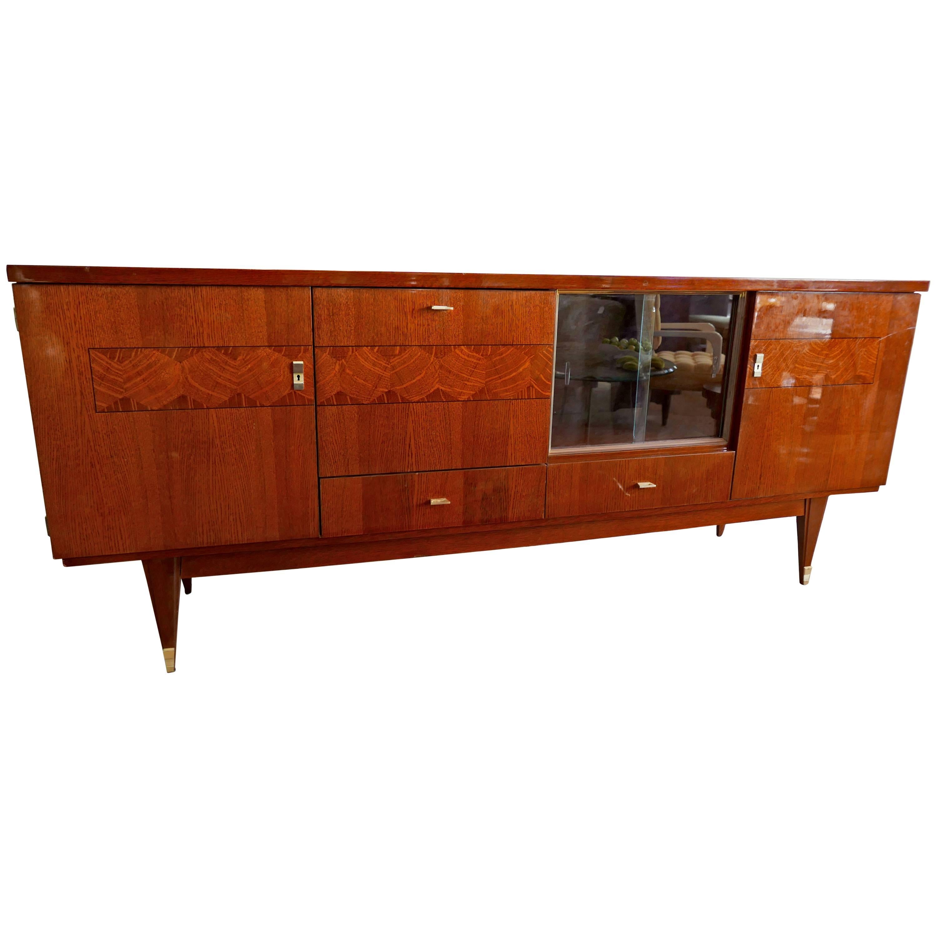 Credenza or Bar from France, 1930s Art Deco Period