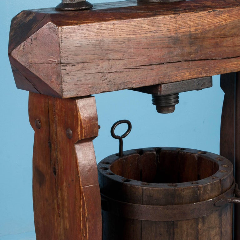 Rare Antique European Wine Press at 1stDibs