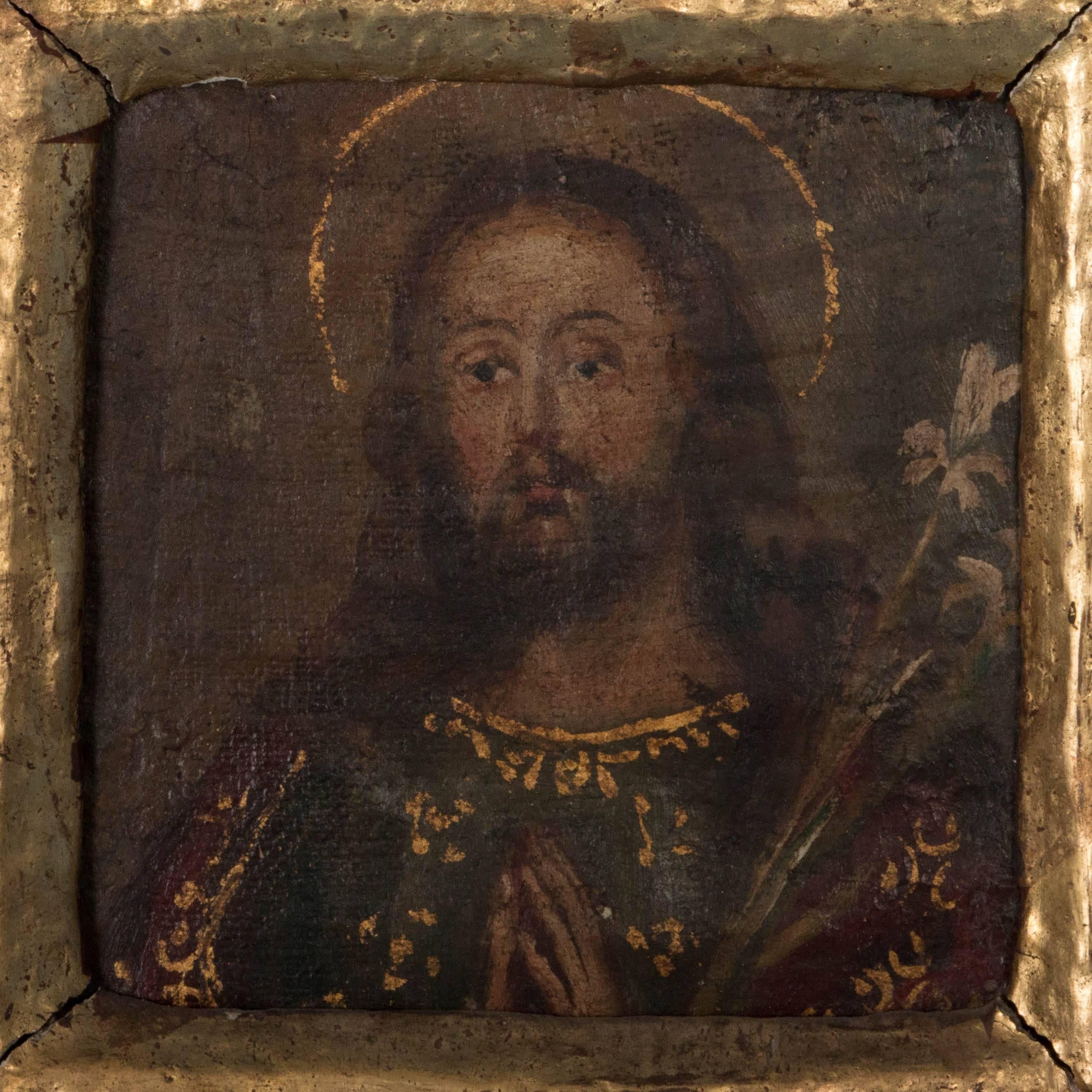 russian painting of jesus