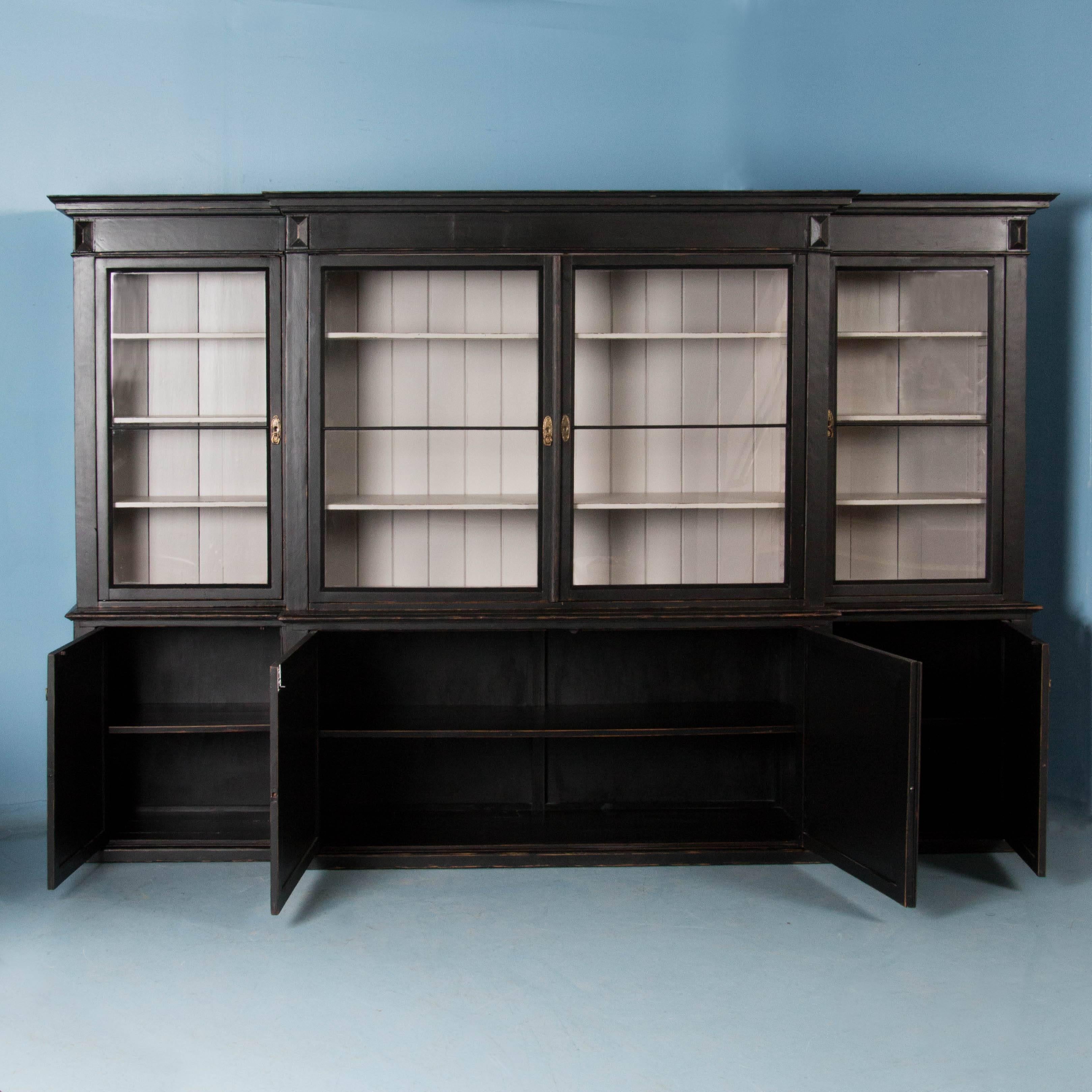 large black china cabinet