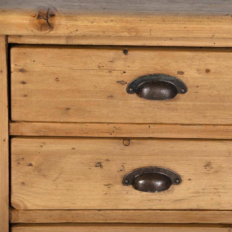 Antique Pine Multi-Drawer Danish Sideboard, circa 1860 at 1stDibs ...