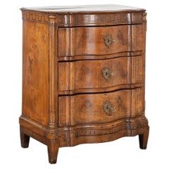 Small Elm Wood Louis XVI Chest of Drawers, Denmark circa 1870-90