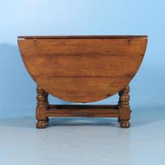 Antique Oak Gateleg Table from, Denmark, circa 1820