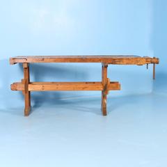 Antique Carpenter's Workbench from Hungary, circa 1890