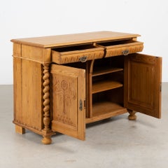 Buffet en pin du XIXe siècle, provenant du Danemark