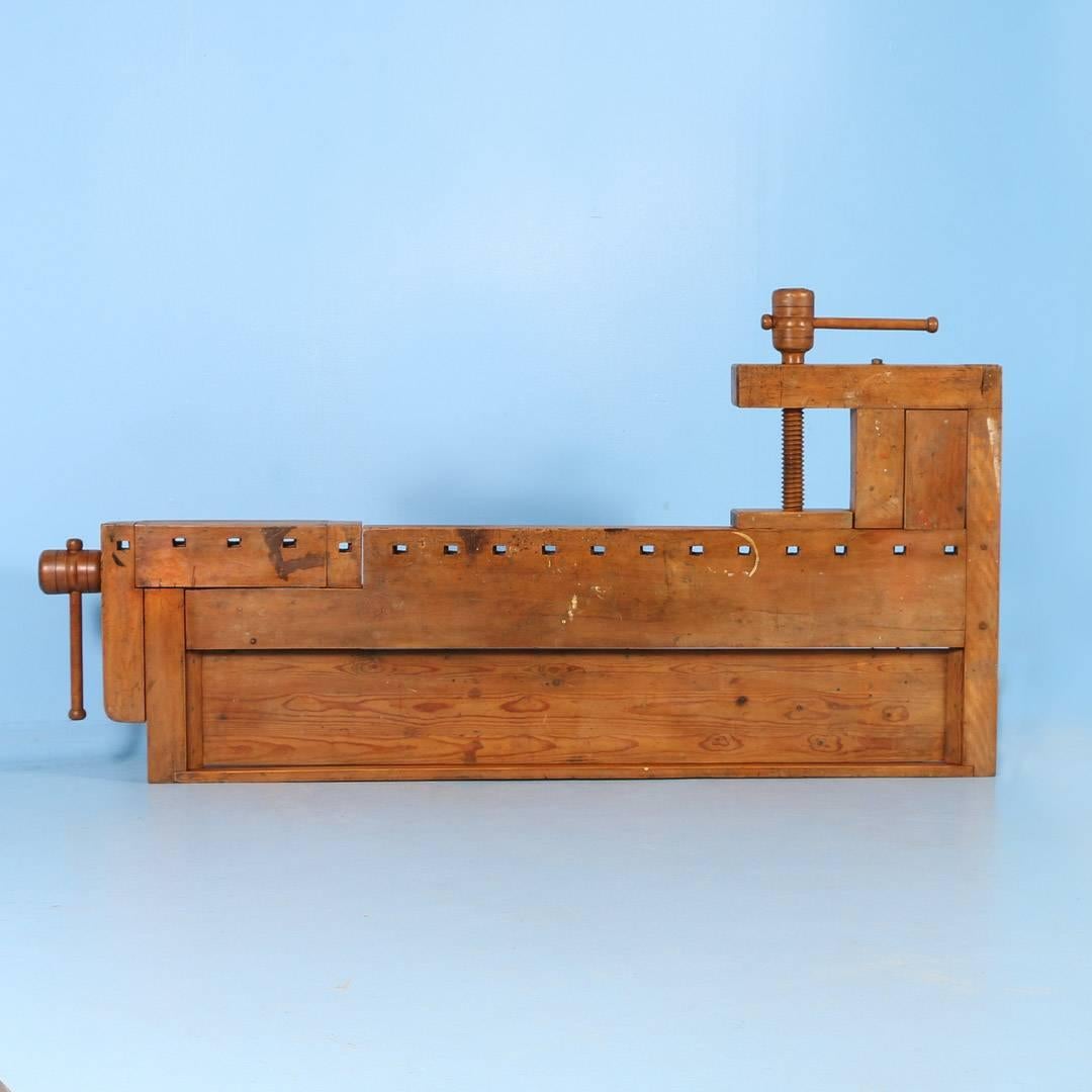 19th Century Carpenter’s Workbench, circa 1900 In Good Condition In Round Top, TX