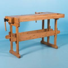 19th Century Danish Carpenter’s Workbench, circa 1900