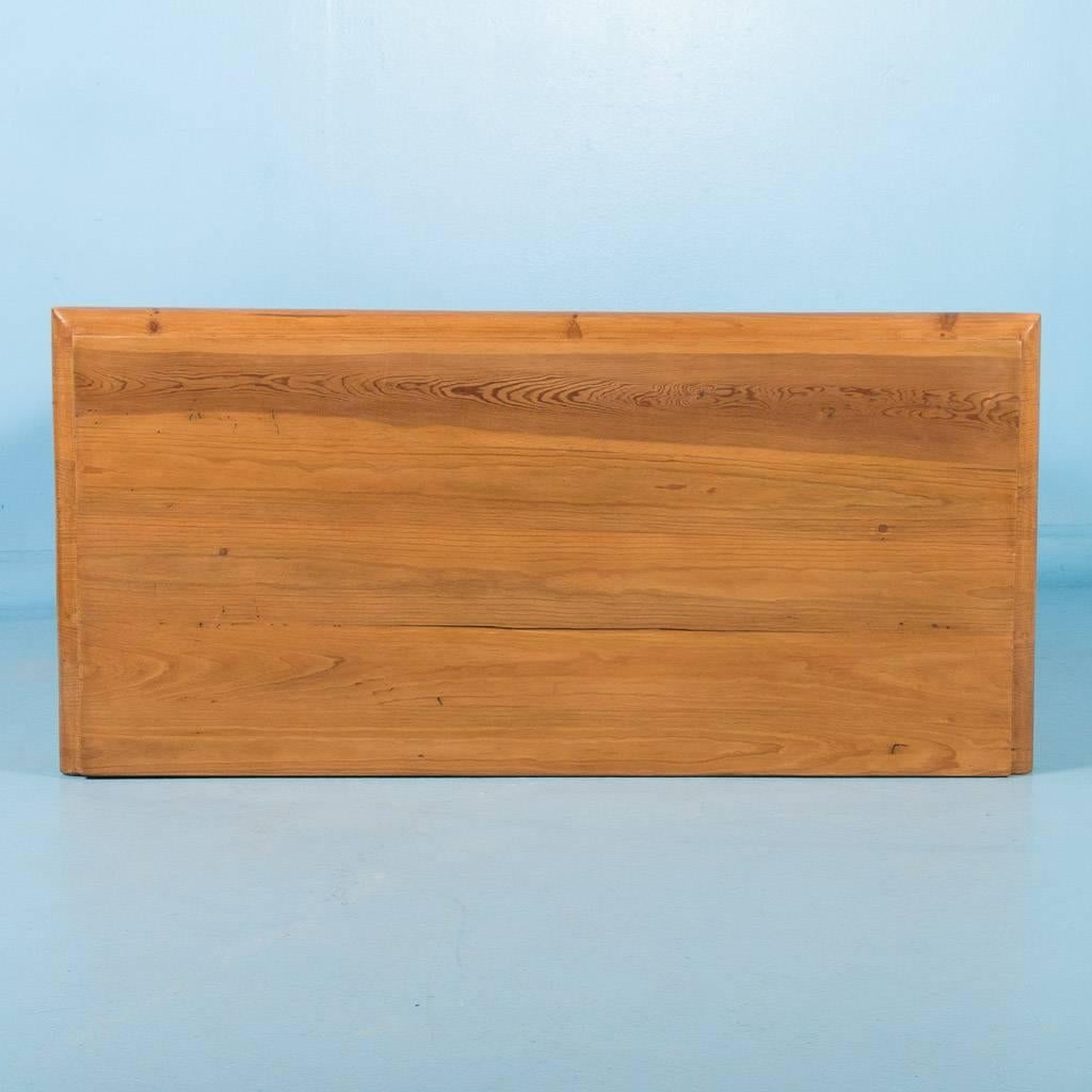 Swedish Antique Pine Secretary Desk from Sweden, circa 1860