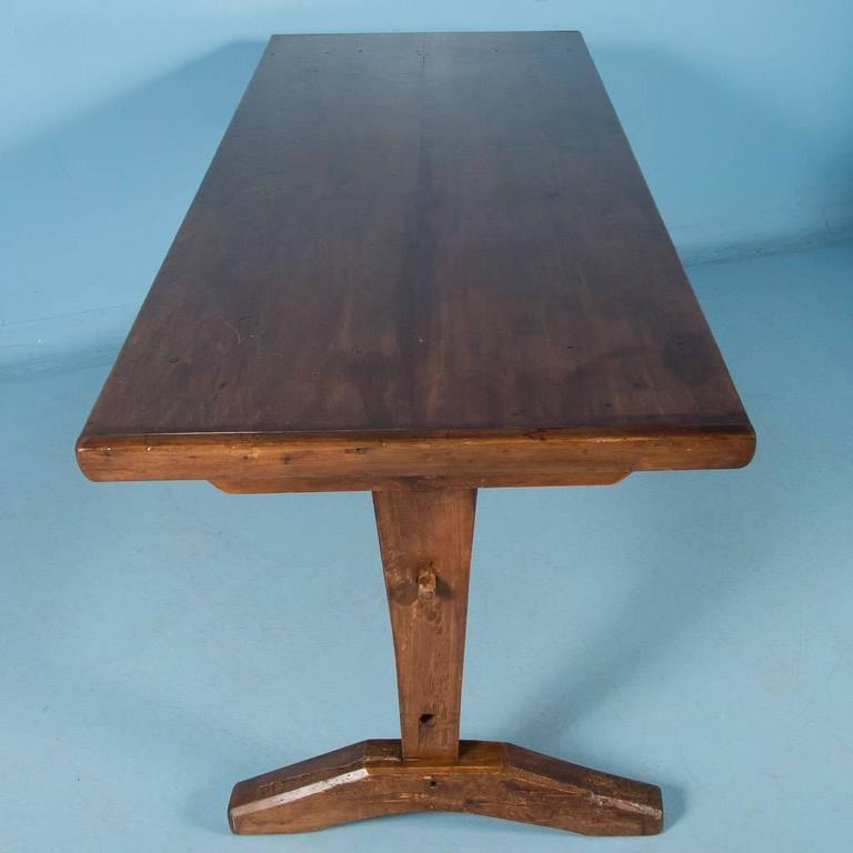 Antique Early American Country Harvest Table, 19th Century at 1stDibs