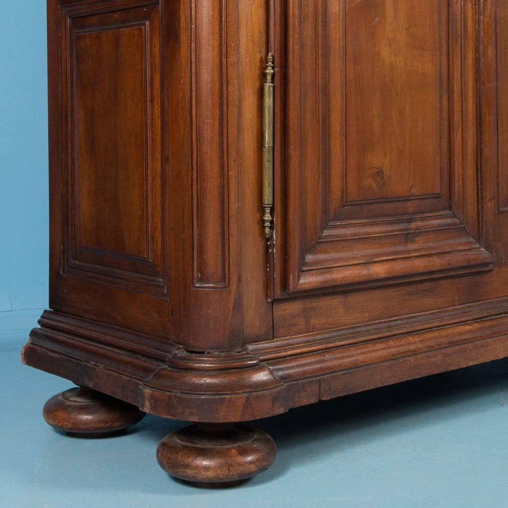 Antique 18th Century French Provincial Carved Walnut Armoire 4