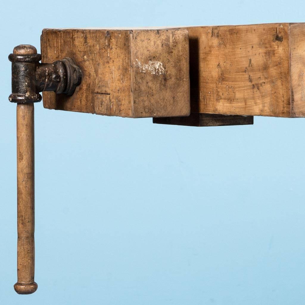 Danish Antique 19th Century Carpenter's Workbench from Denmark