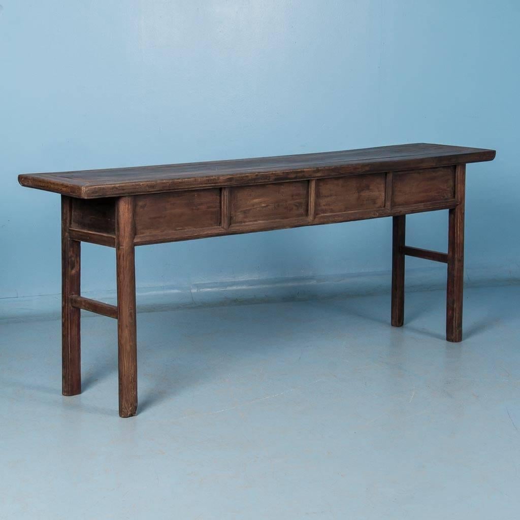 Antique 19th Century, Chinese Console Table 1