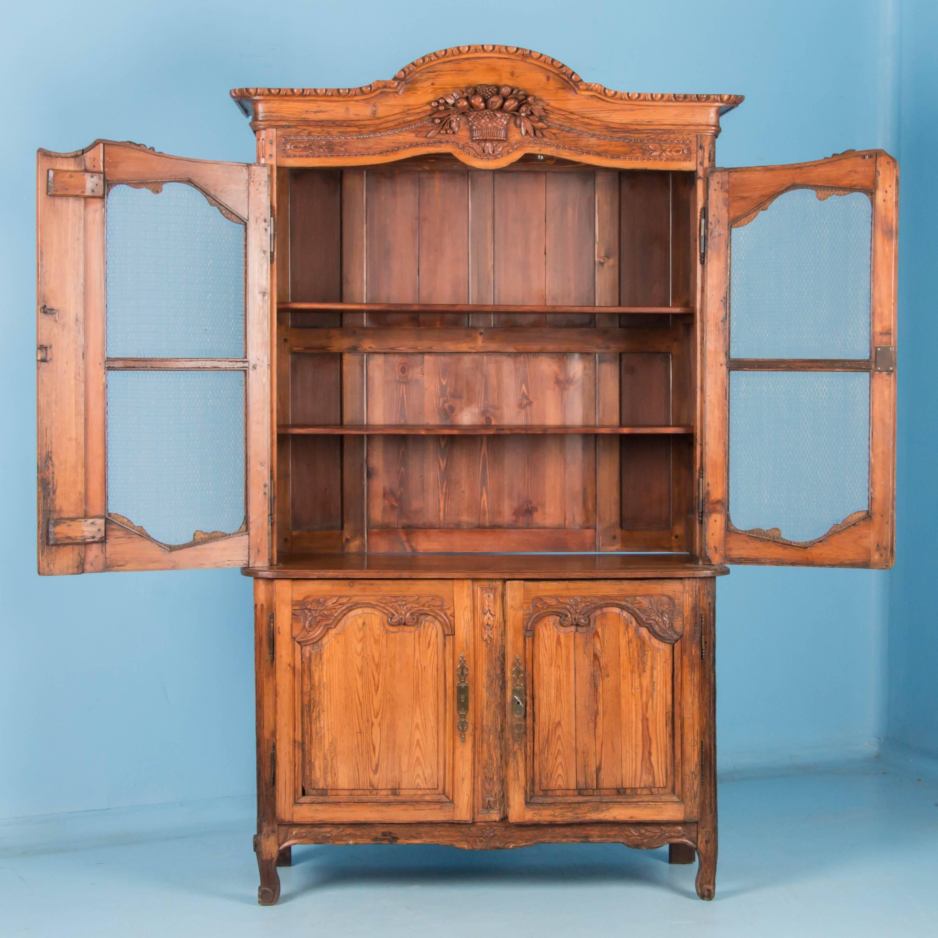 antique french bookcase
