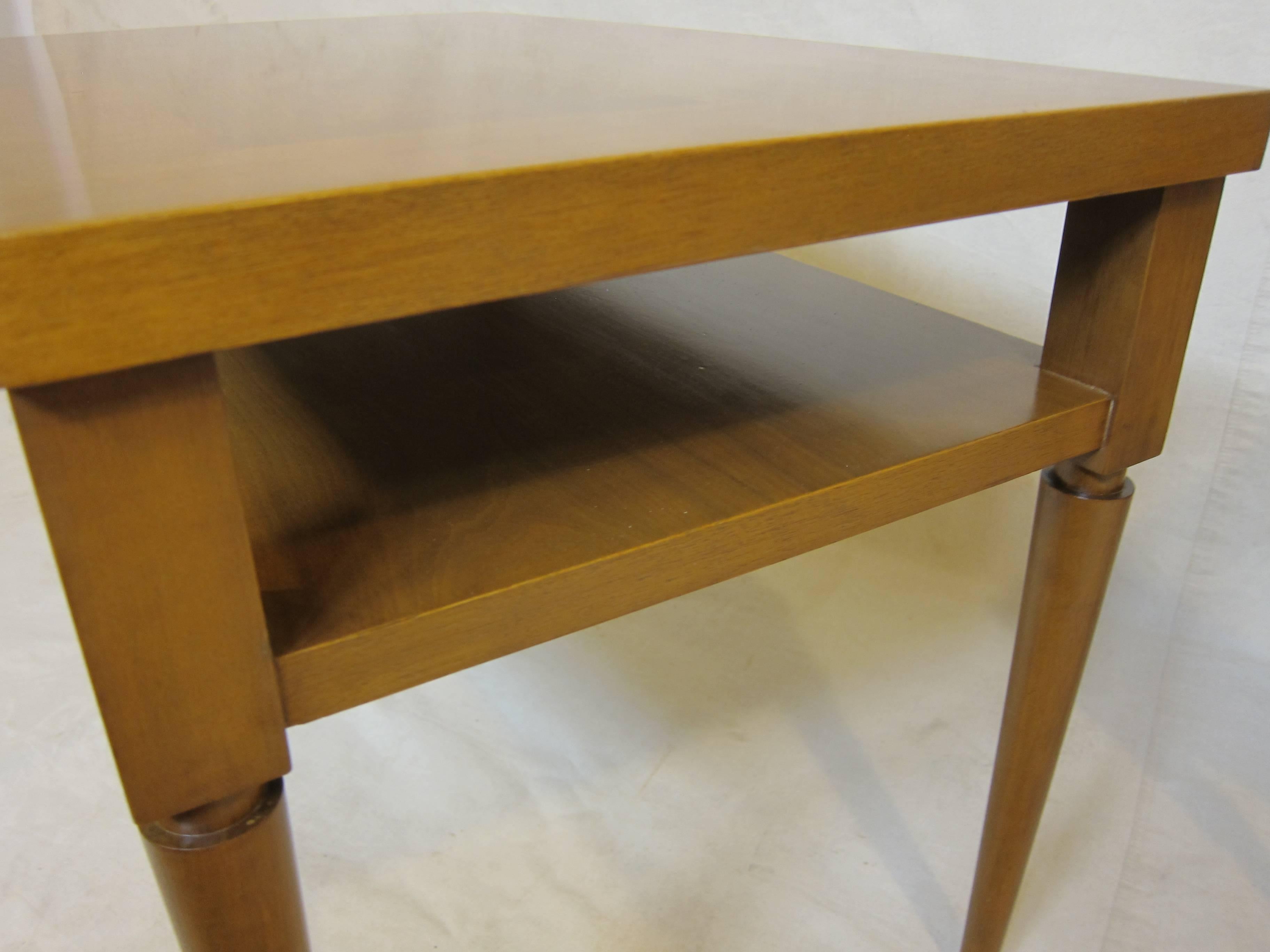 Mid-20th Century A Pair of Side Tables Designed by Robsjohn Gibbings