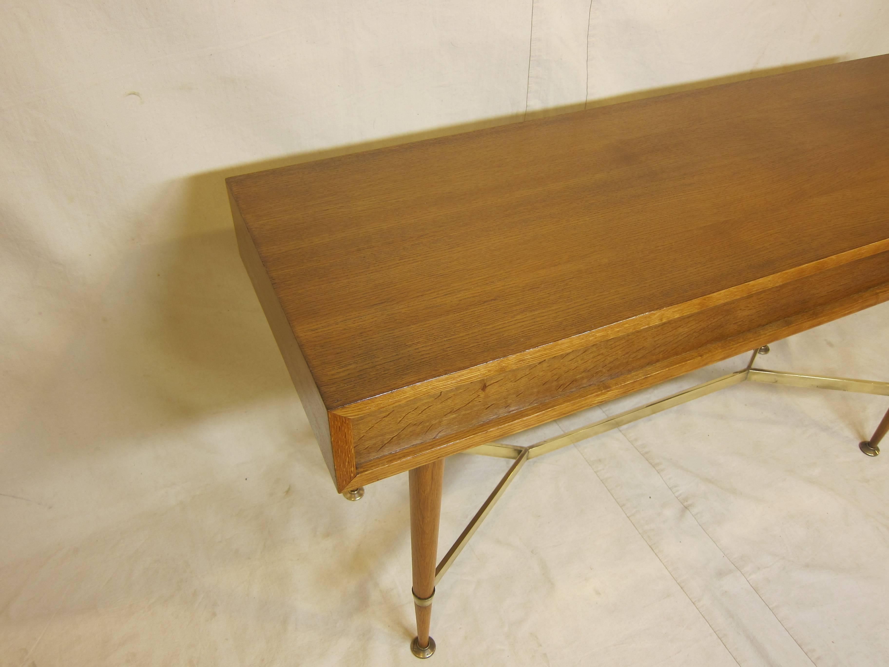 French Console Table Desk in the Manor of Andre Arbus 4