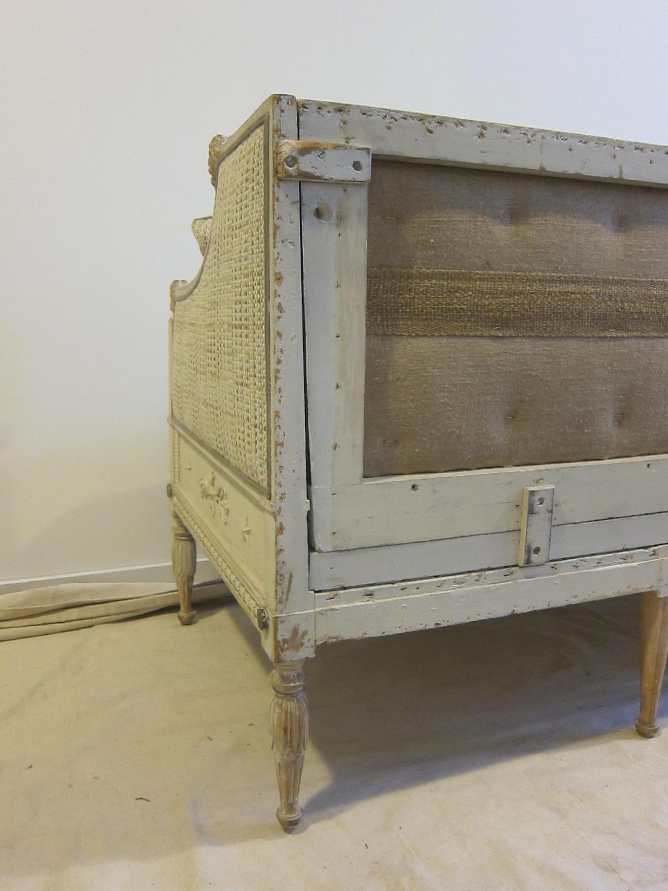 Upholstery Gustavian Sofa Ephraim Stahl attributed For Sale