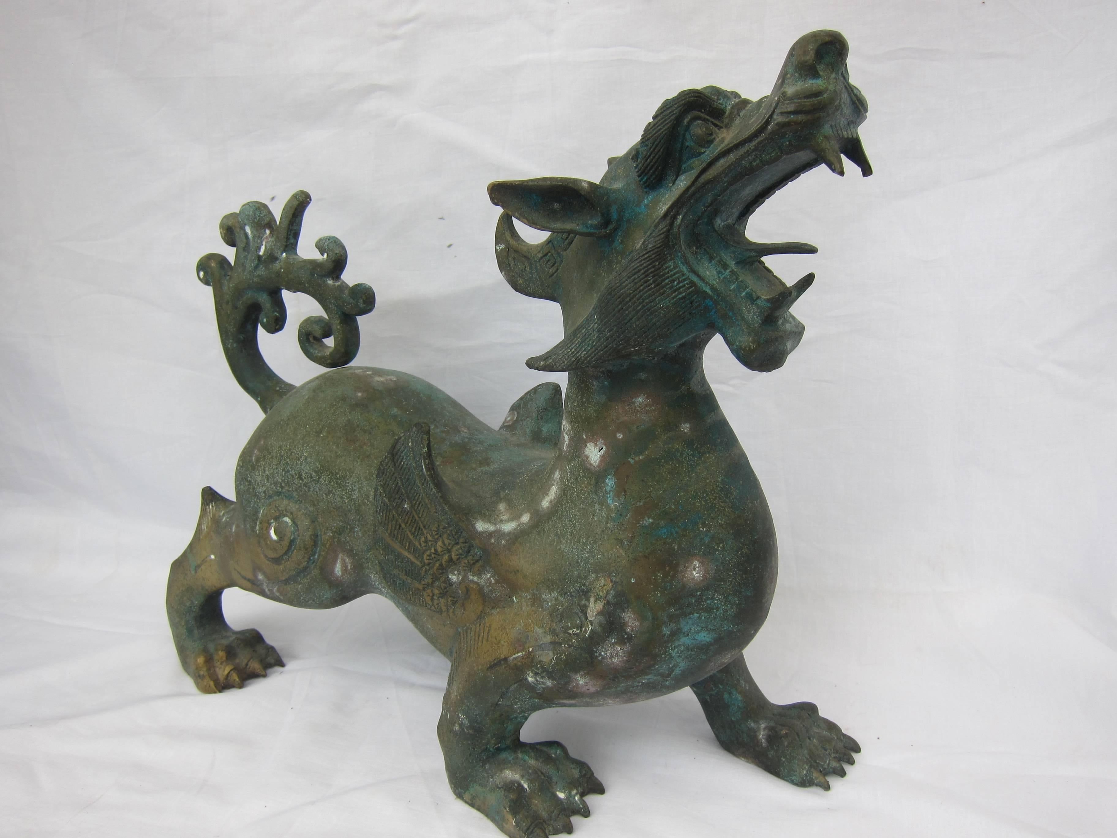 Bronze Kylin Dragon 1