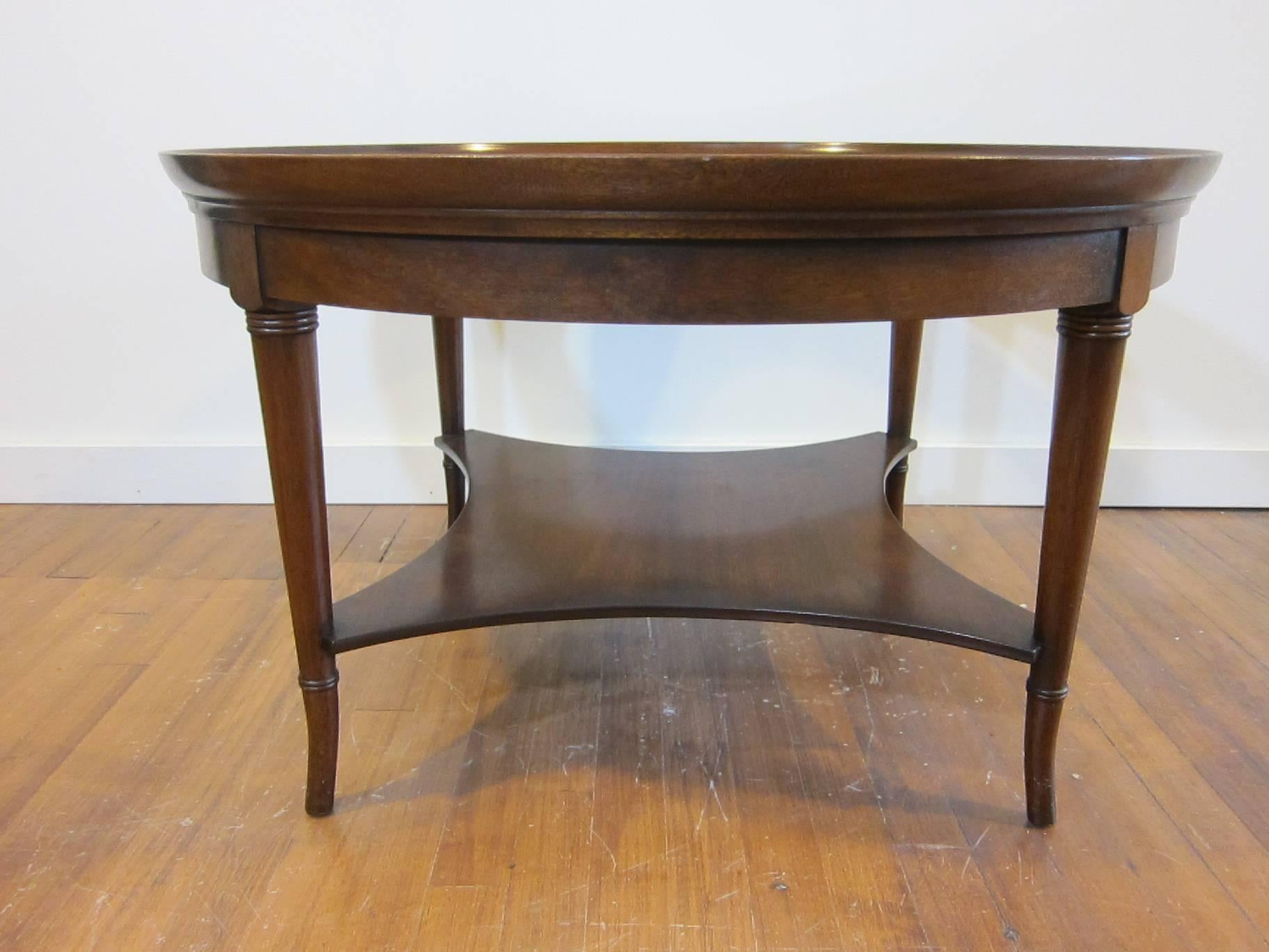 Kittinger Saber Leg Cocktail Table In Good Condition In New York, NY