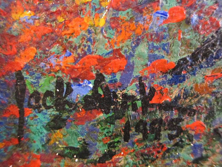 Rare Jack Ink Oil Painting at 1stDibs