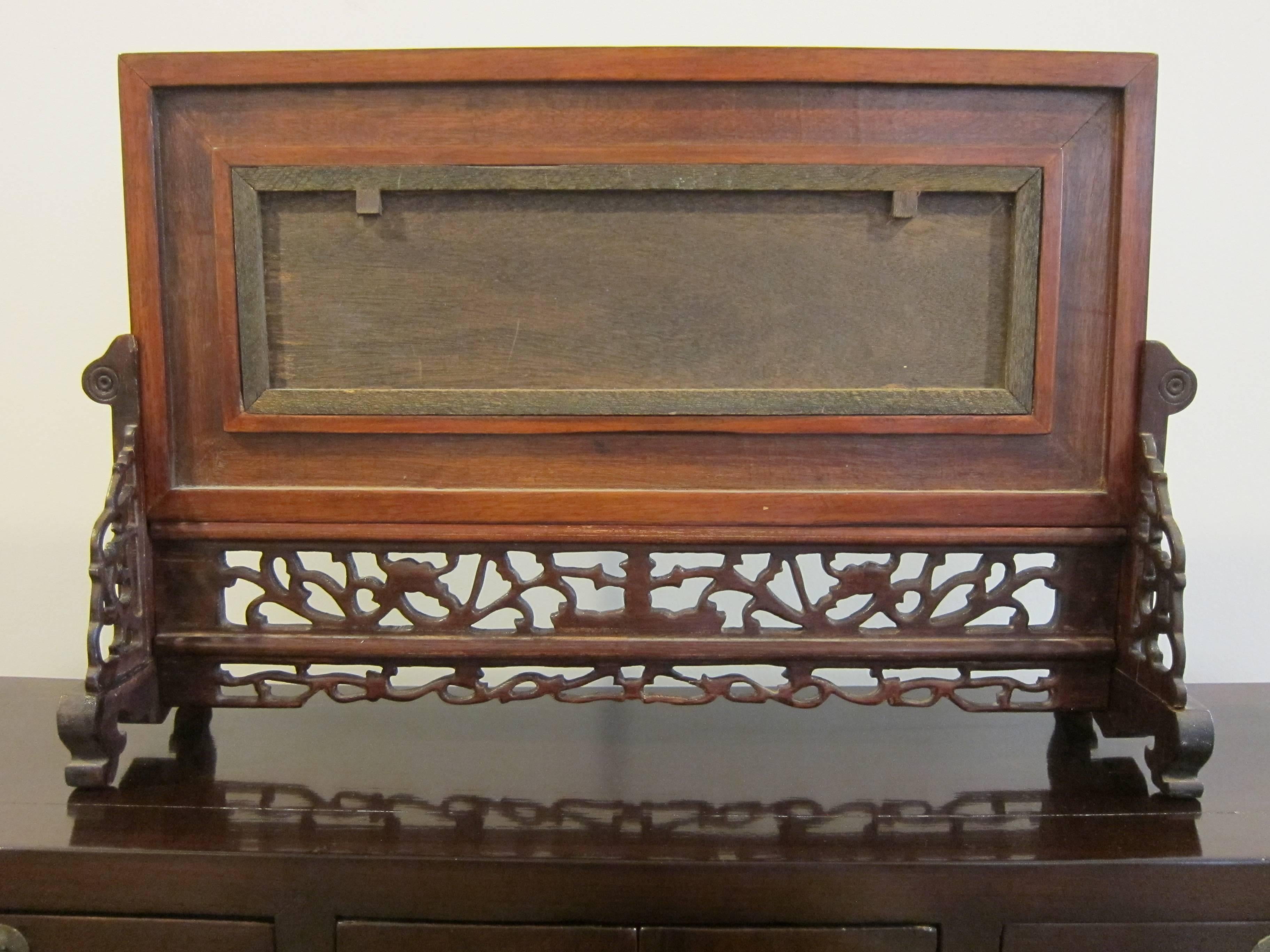 Nine Dragons of Beijing Table Screen In Excellent Condition In New York, NY