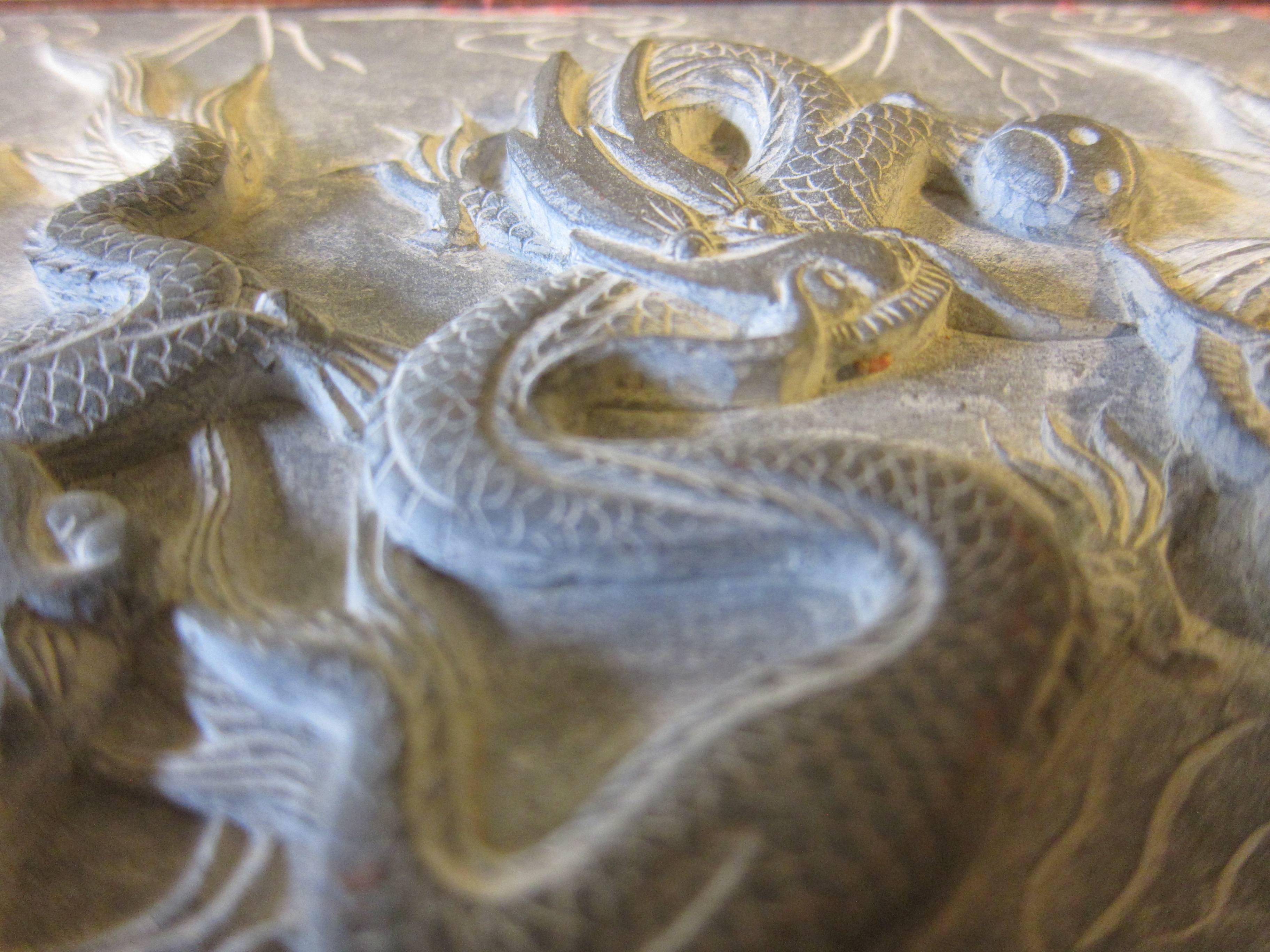 Nine Dragons of Beijing Table Screen 2
