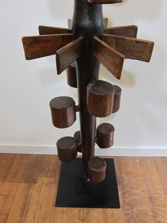 Wooden Sculpture Water Wheel For Sale at 1stDibs
