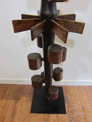 Wooden Sculpture Water Wheel