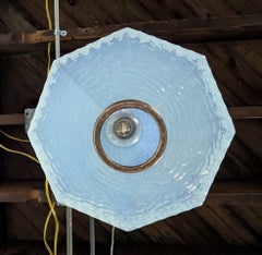 Rare 1960s Italian Murano Glass Pendant Lamp by AV Mazzega