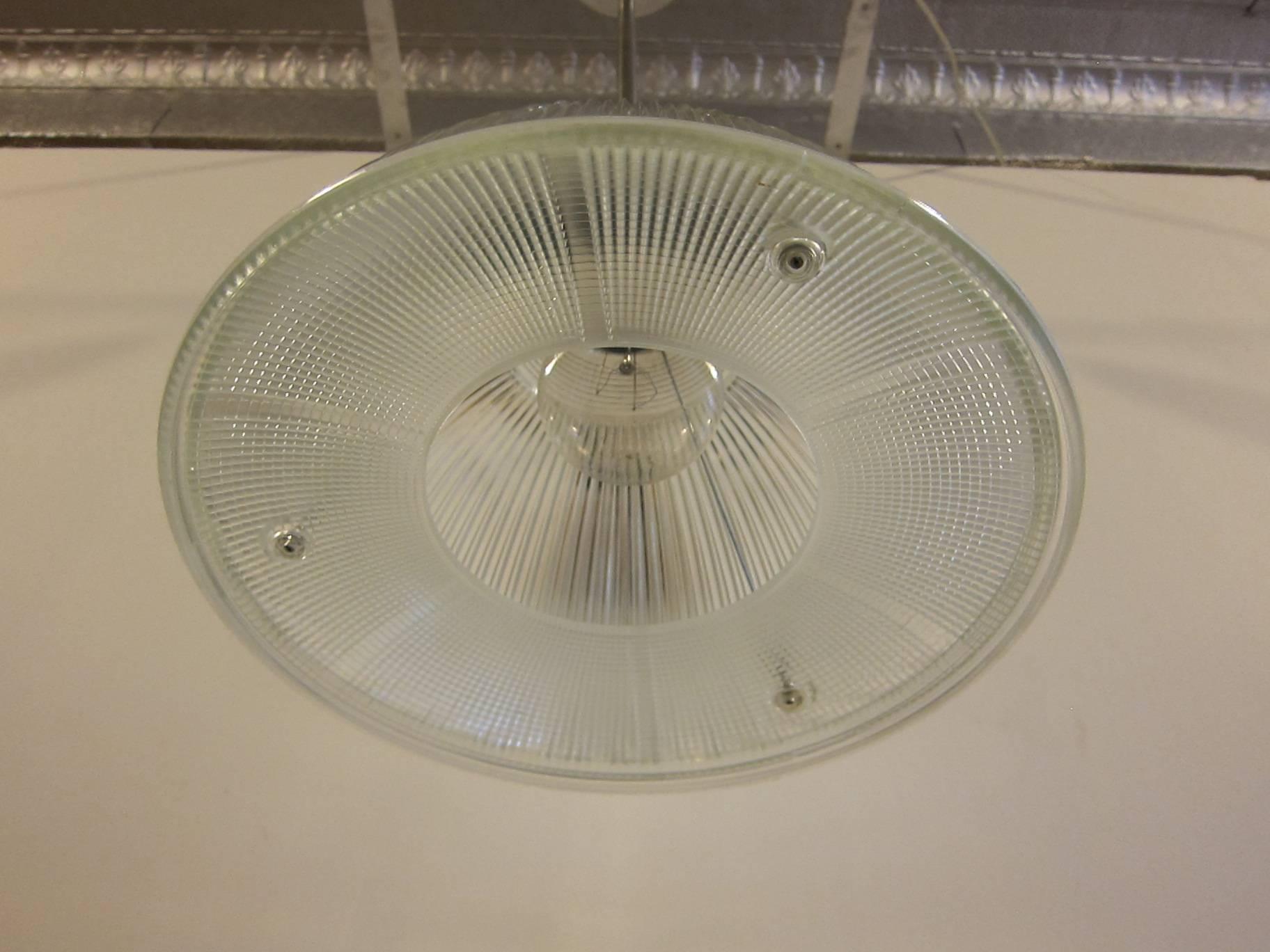 Mid-20th Century Holophane Pendant Lamp