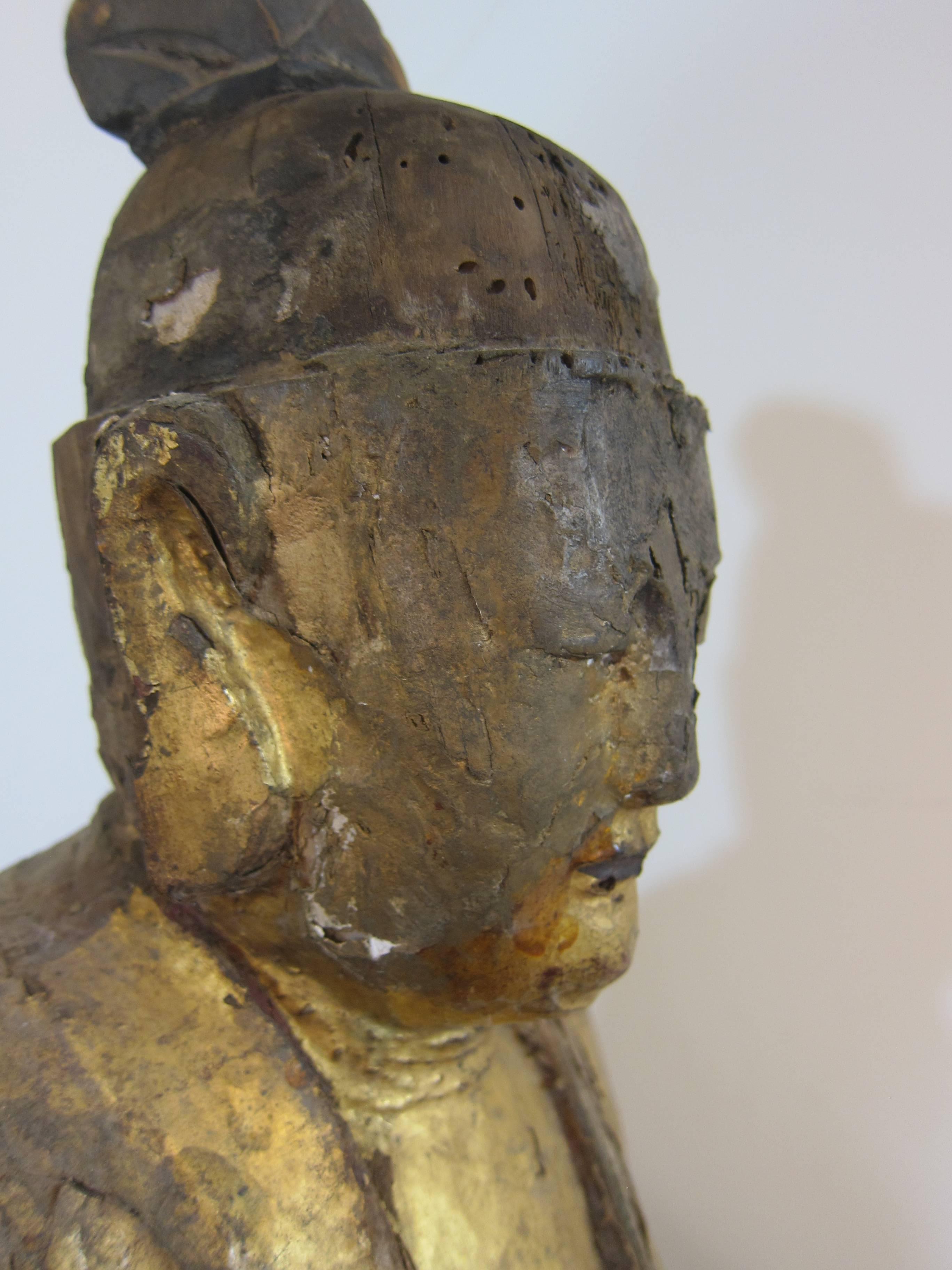 Japanese Buddha possibly Kamakura Period or earlier 5