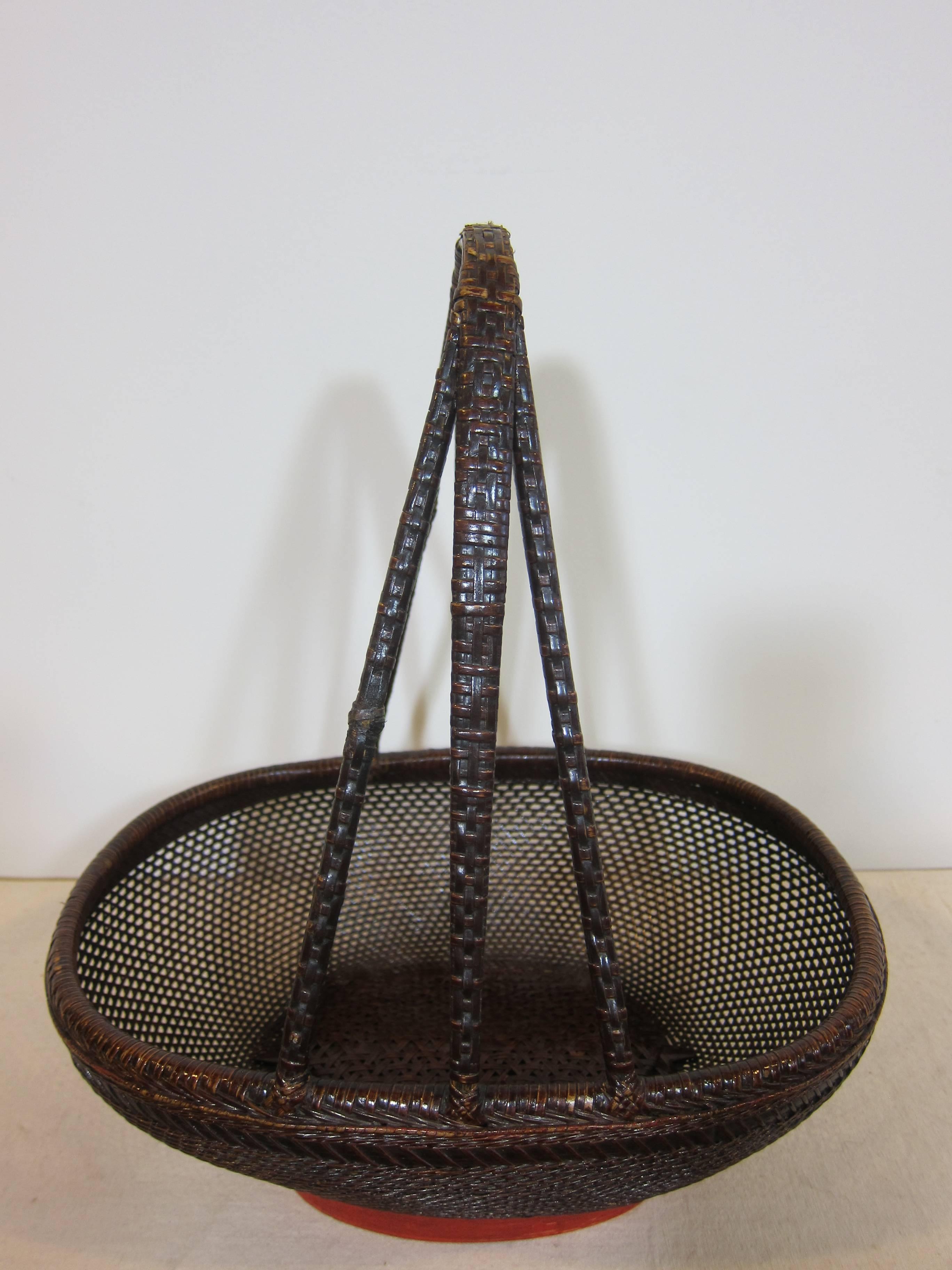 Chinese Antique Basket For Sale