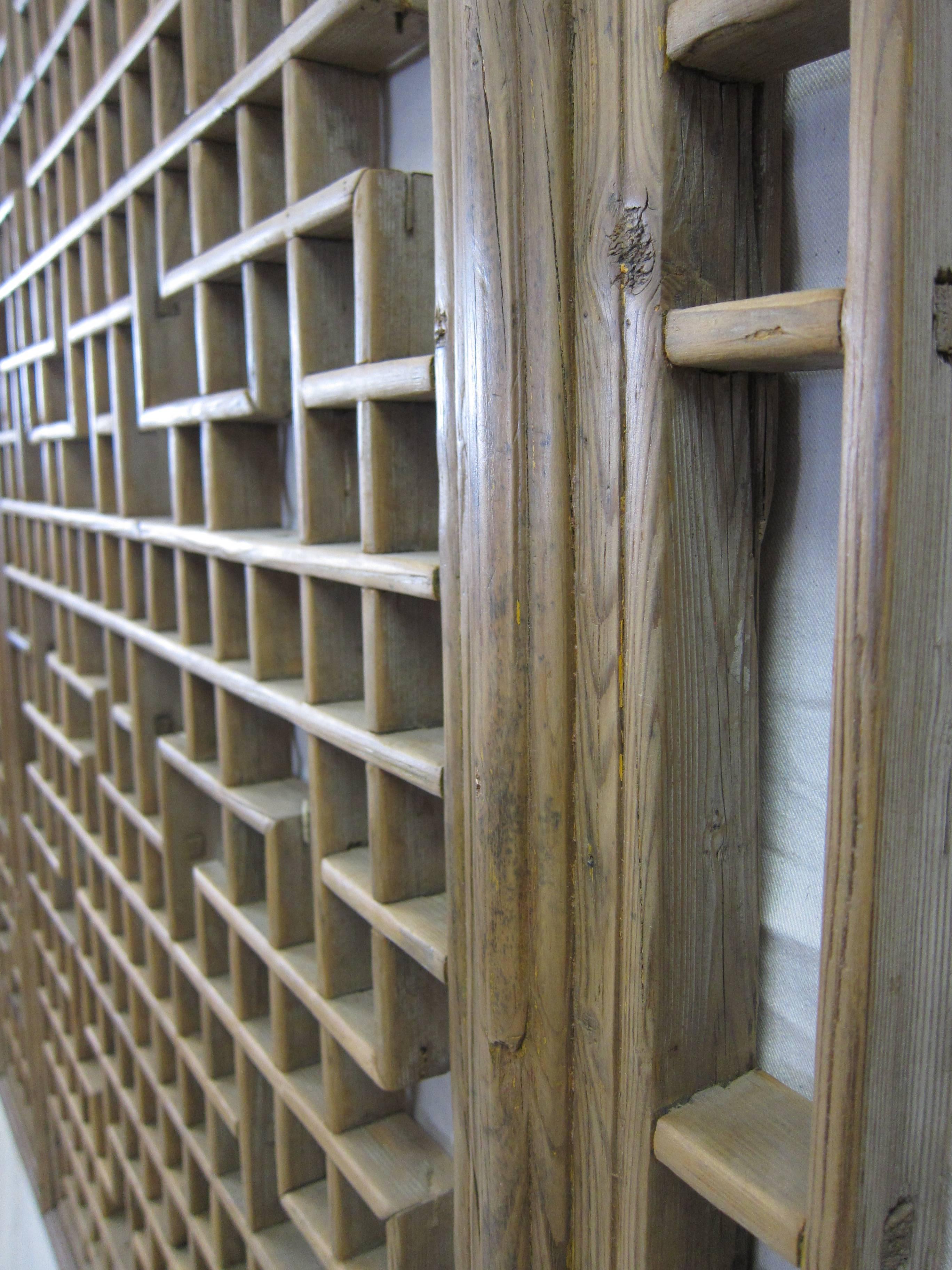 chinese wooden window screens
