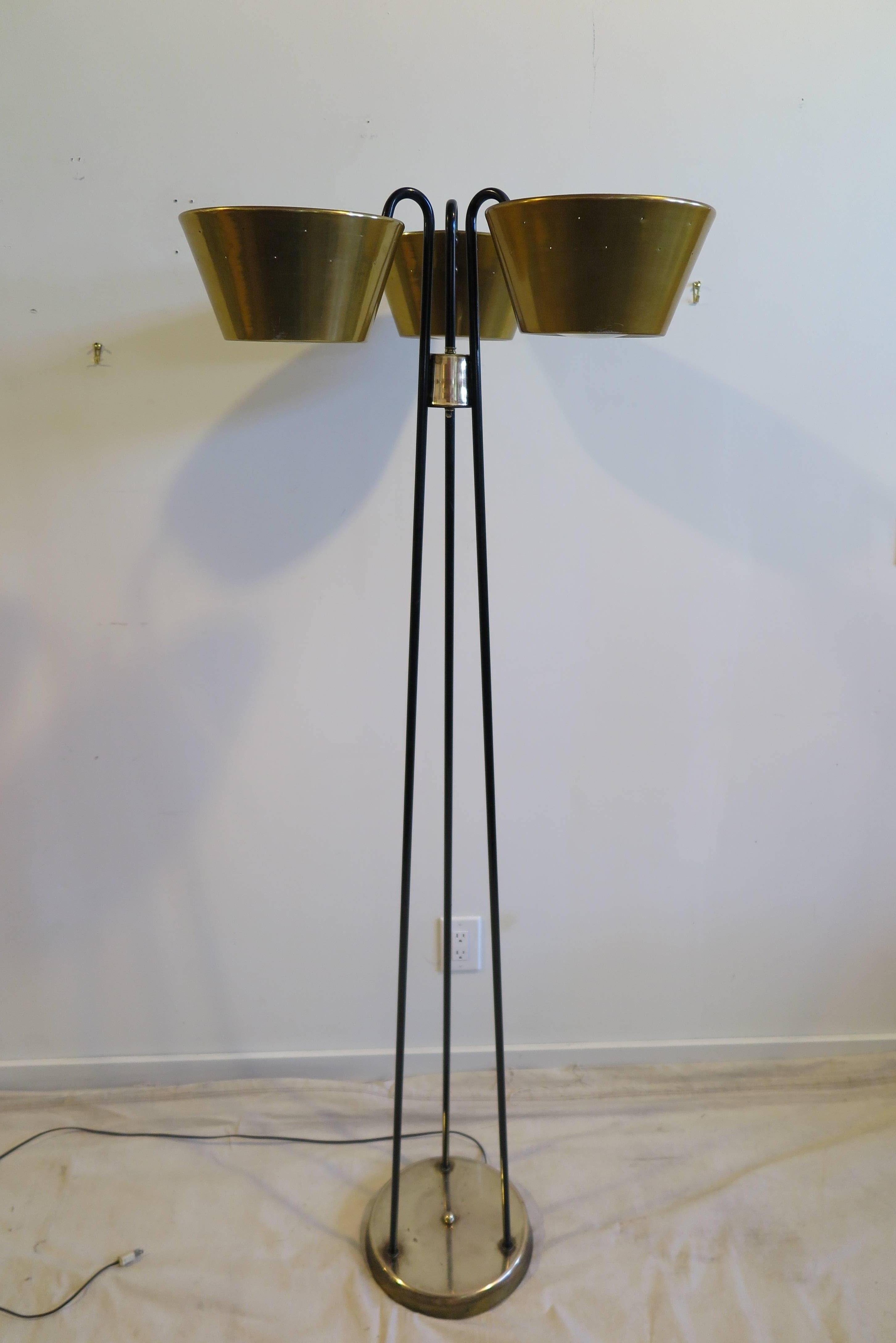 Mid-Century Modern Gerald Thurston Floor Lamp