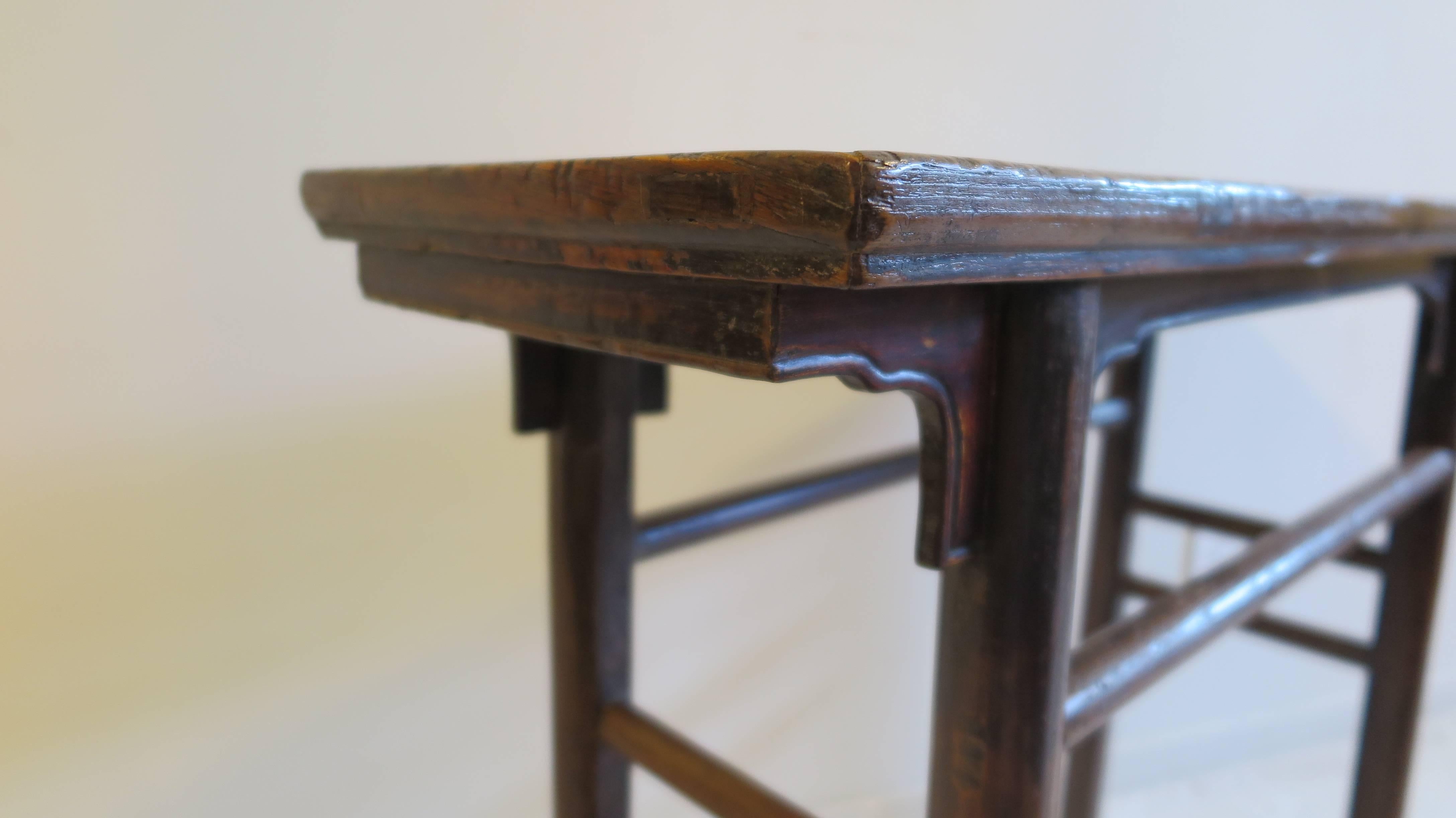 Elm 19th Century Console Table