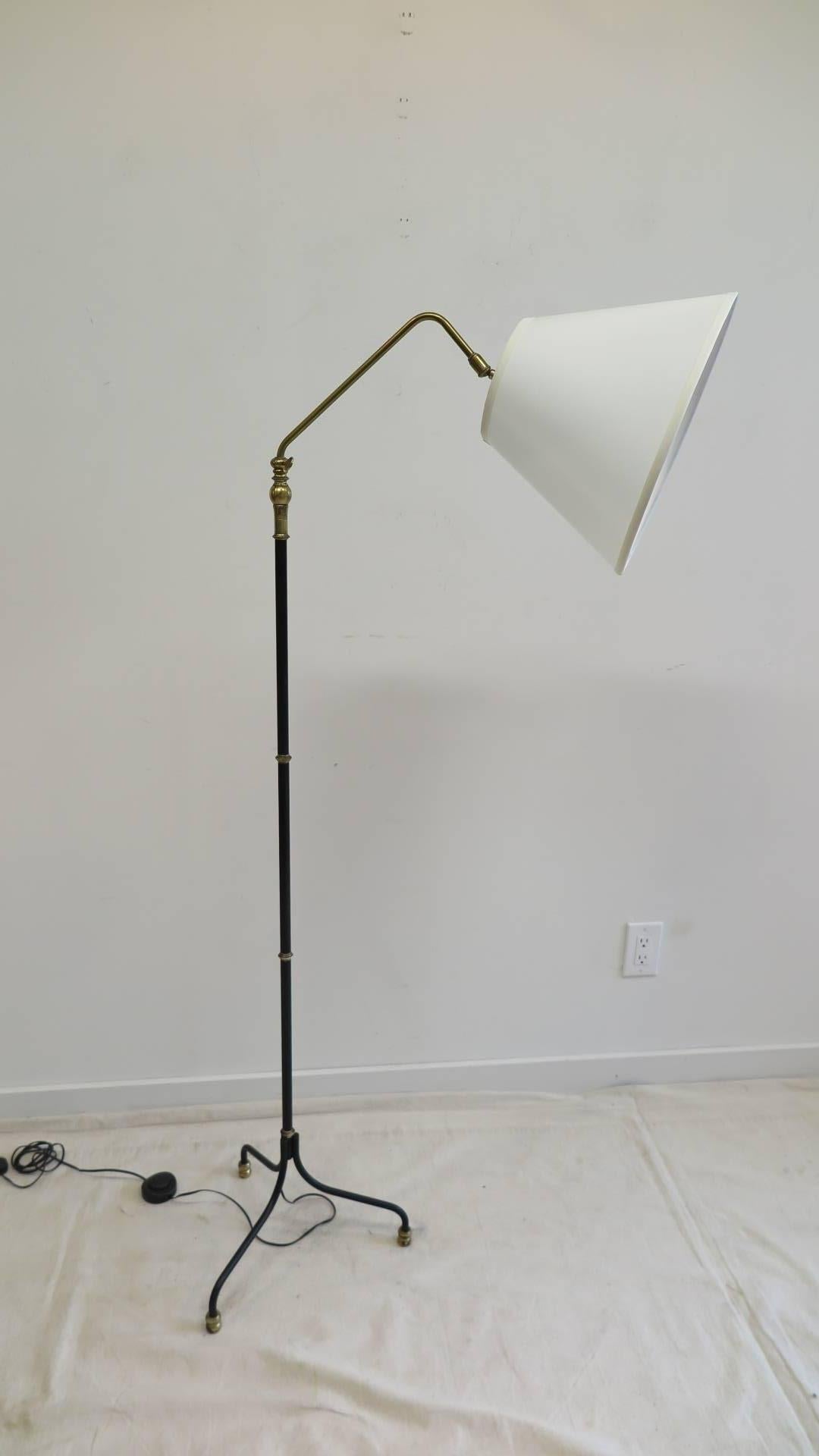 1950 French Articulating Floor Lamp 4