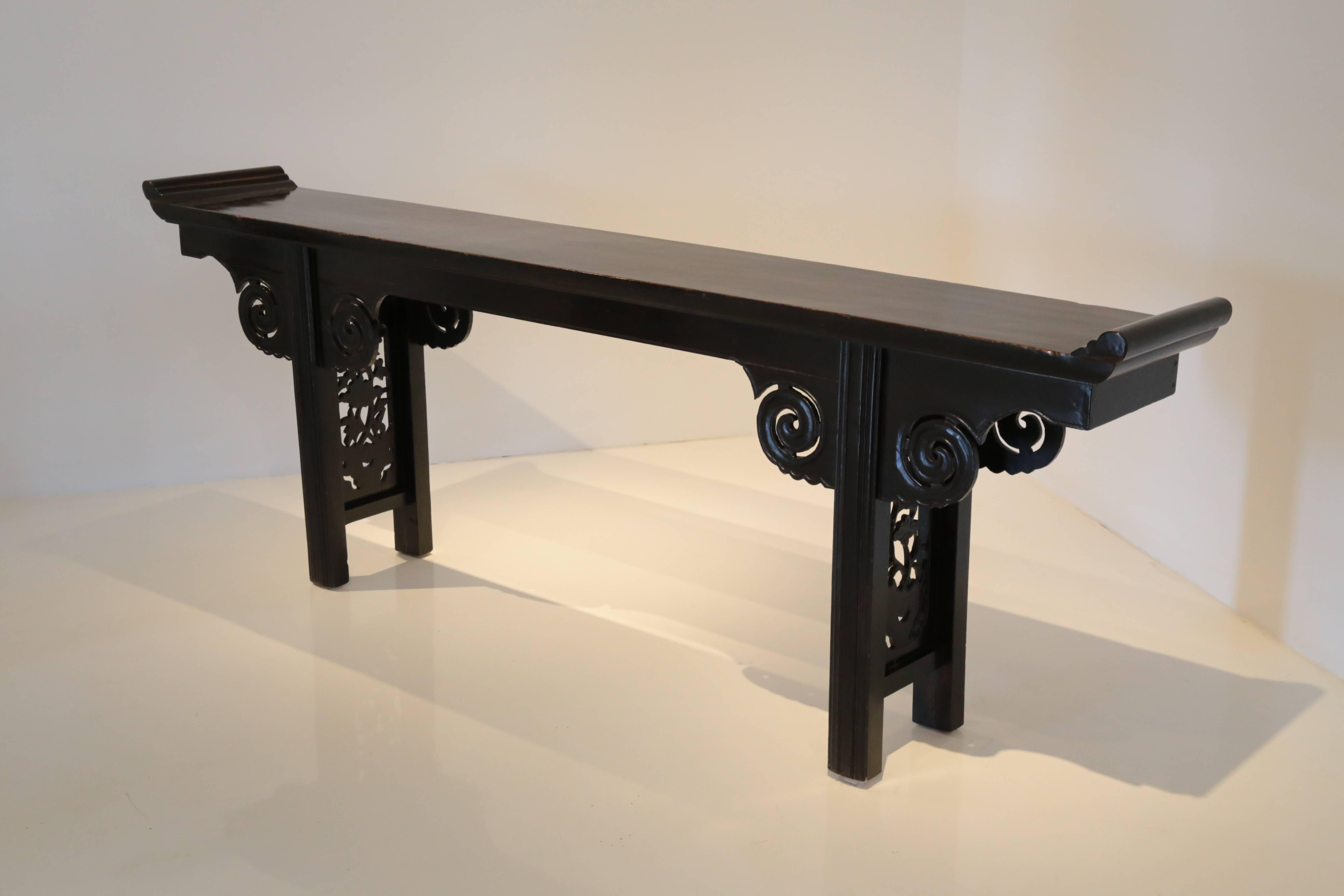 Chinese 19th Century Altar Table For Sale