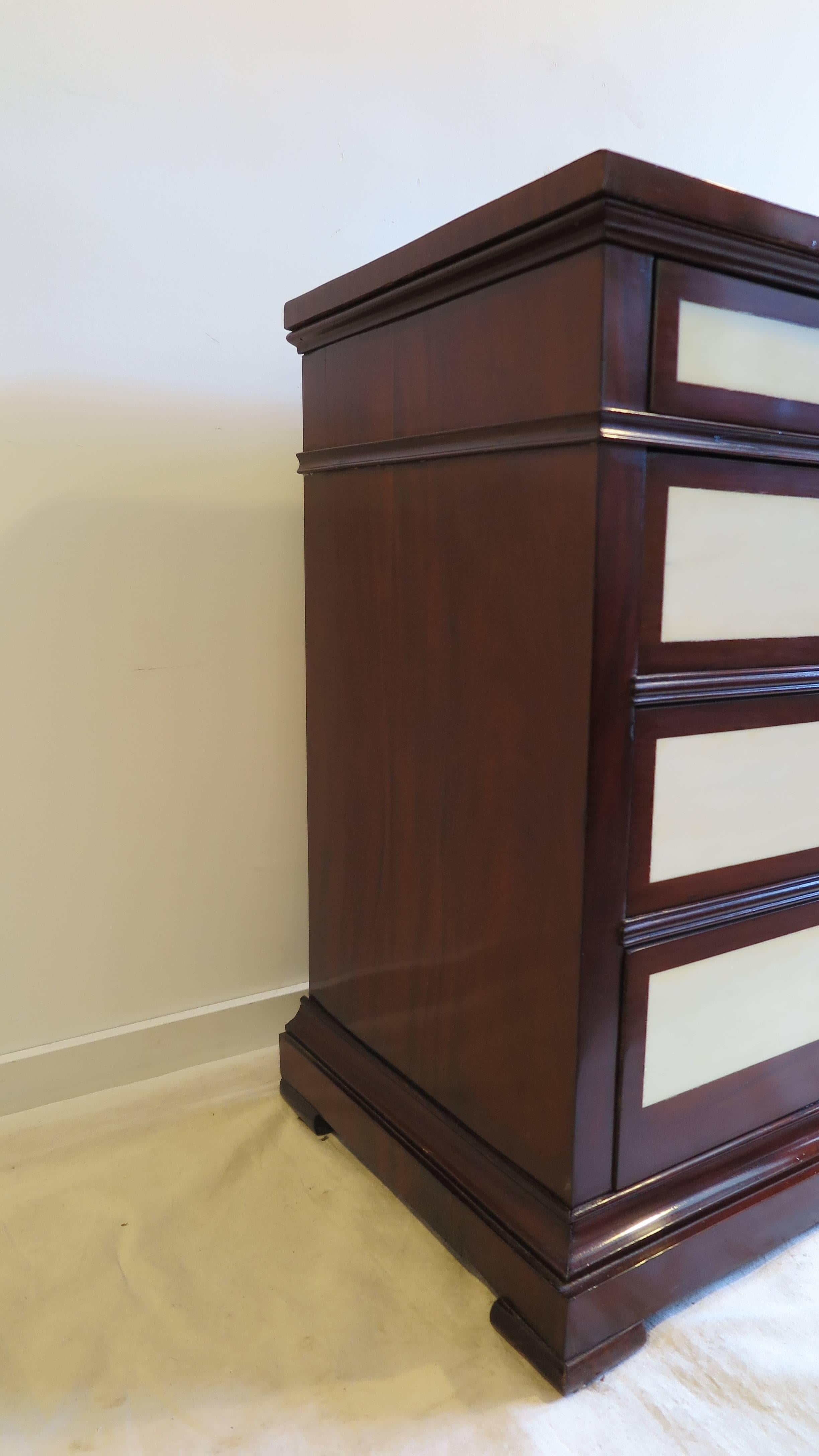 Mahogany Special Late Empire Danish Chest of Drawers