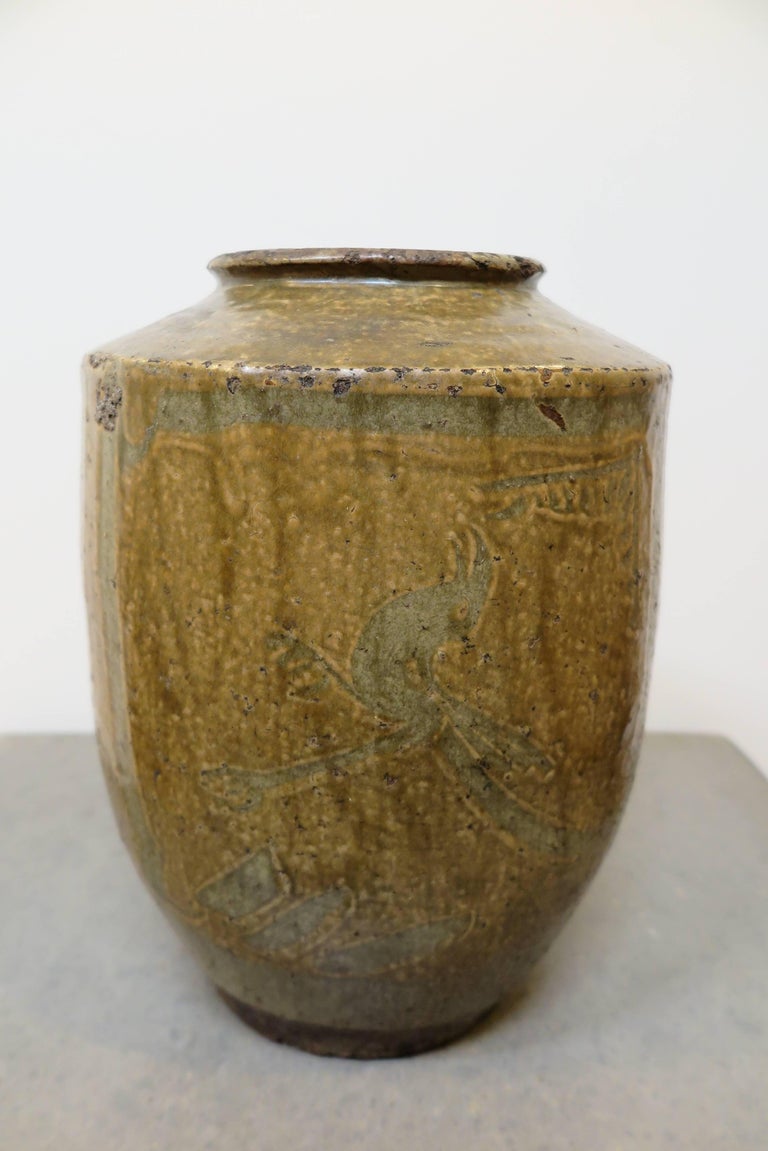 19th Century Stoneware Jar For Sale at 1stDibs