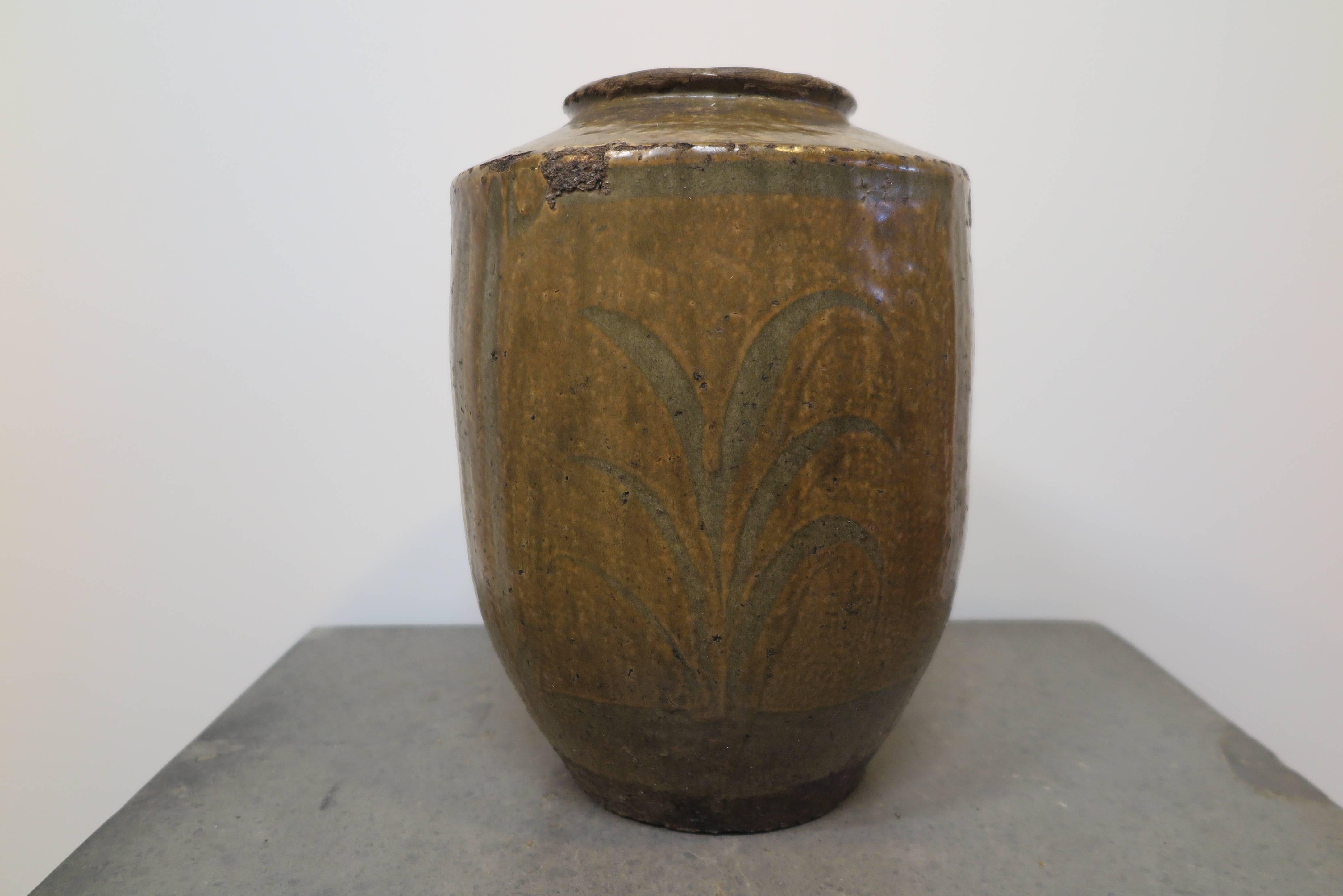 19th Century Stoneware Jar For Sale 1