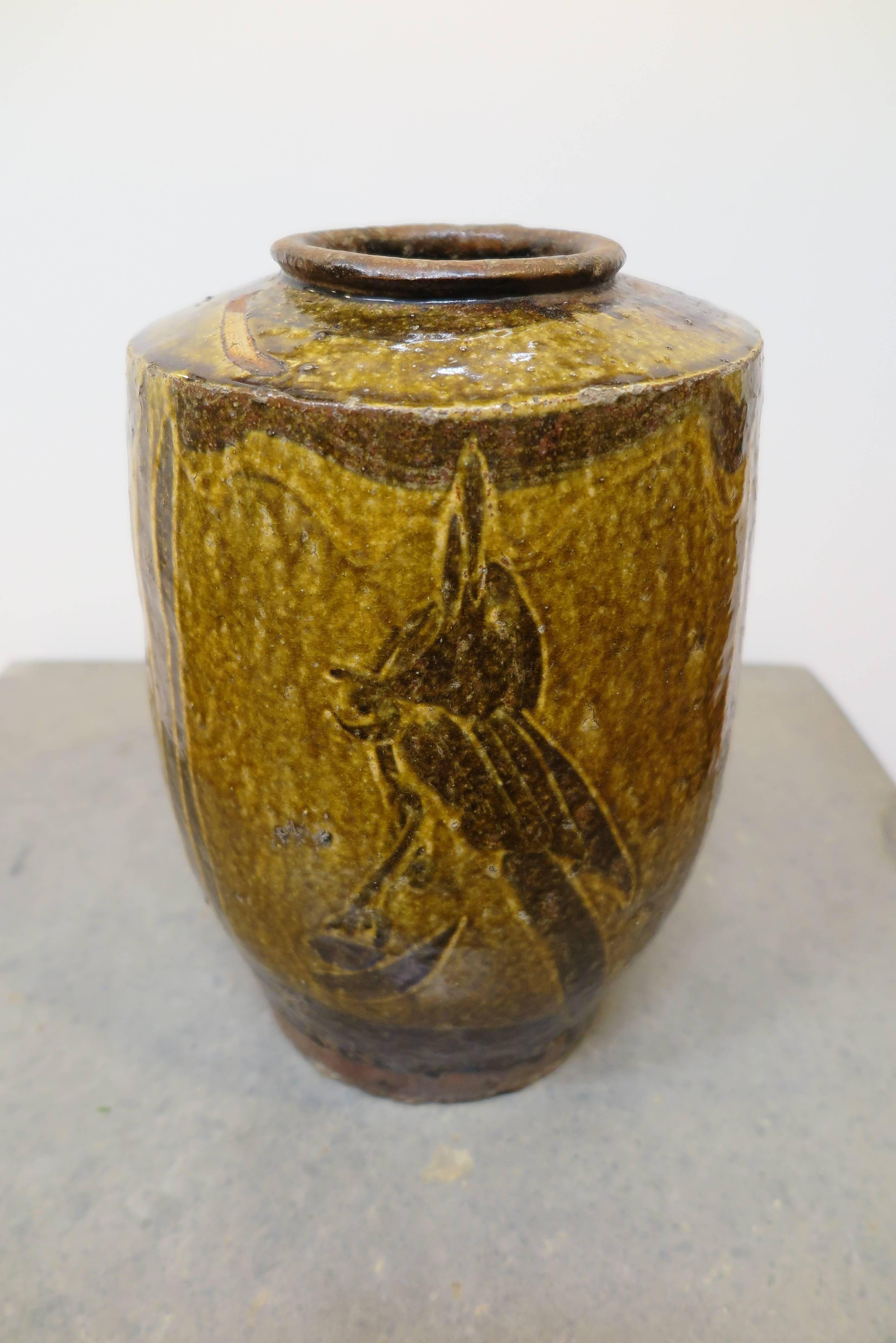 19th Century Stoneware Jar For Sale 2