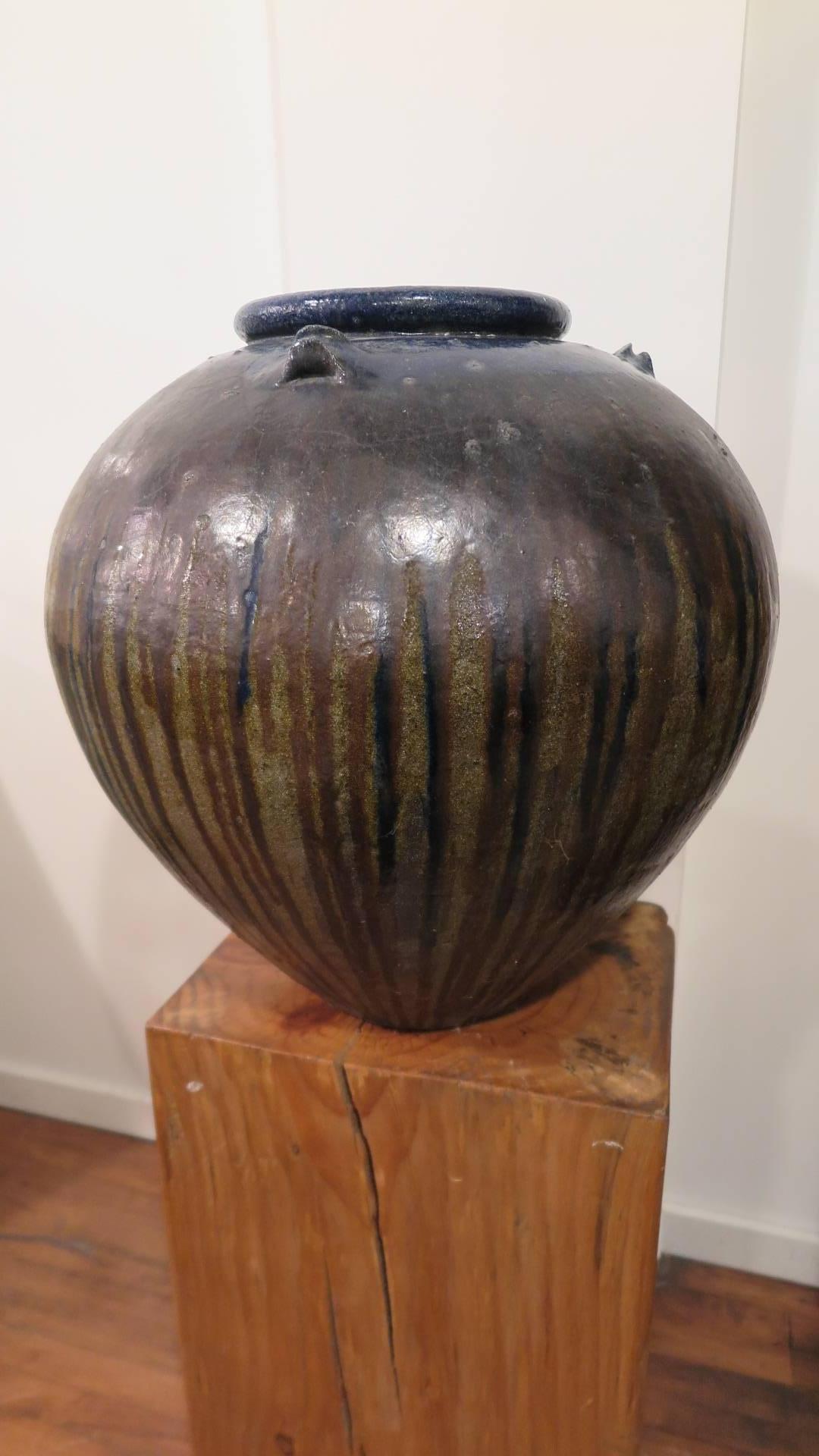 pottery water jar