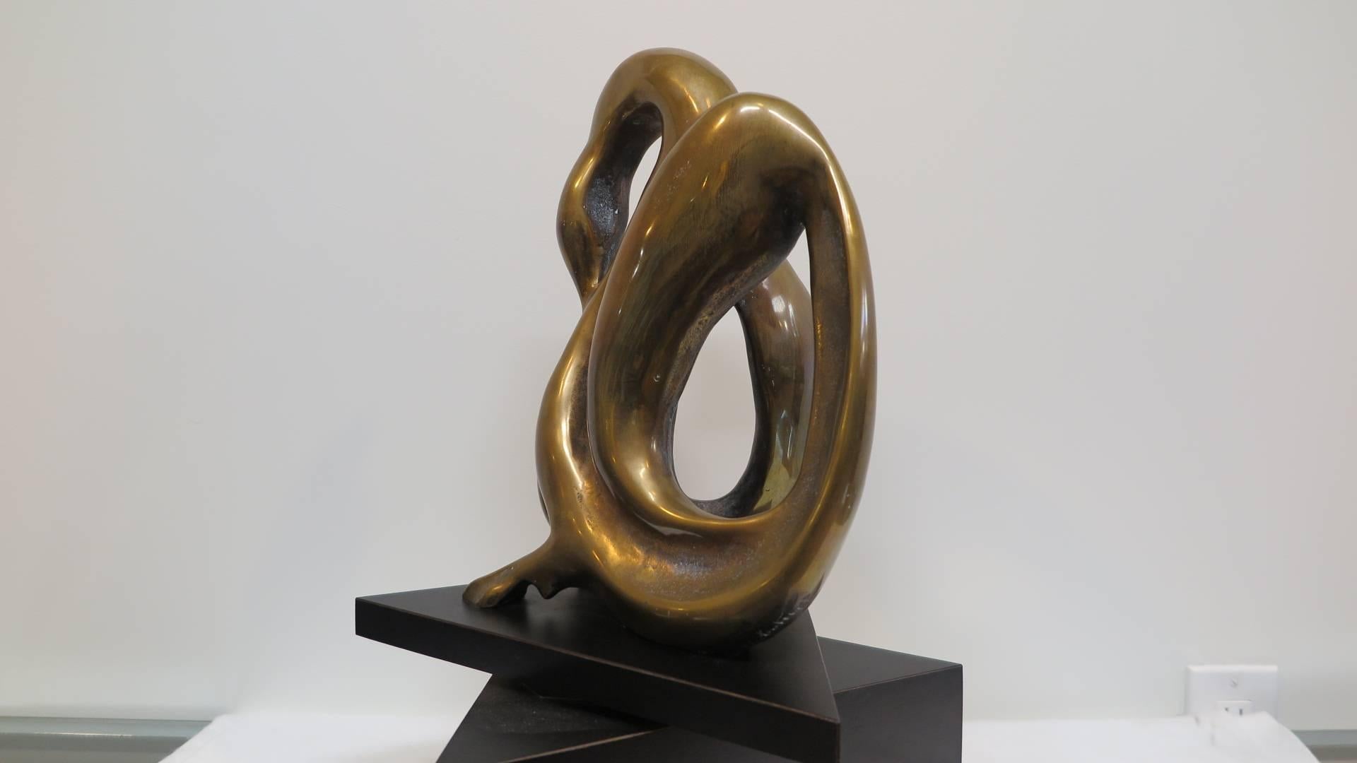 Sculpture en bronze Colin Webster Watson Excellent état - En vente à New York, NY