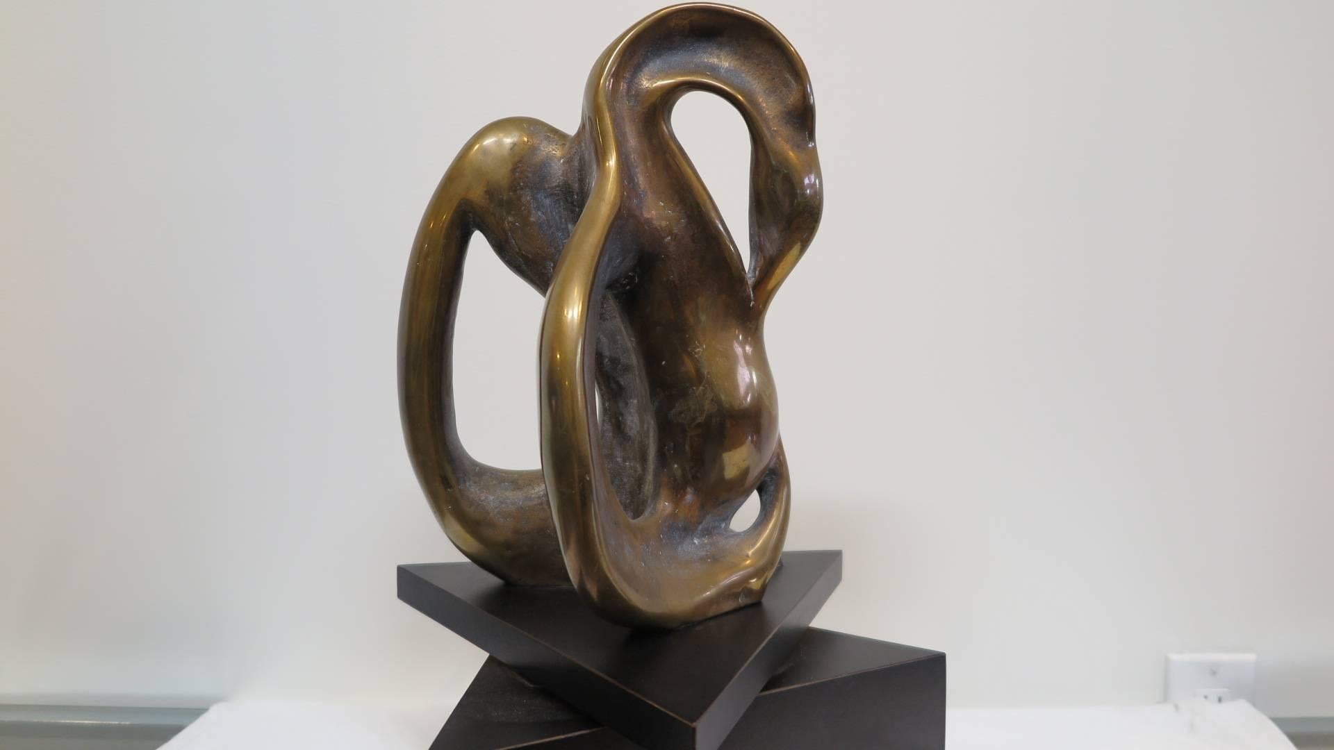 Mid-20th Century Colin Webster Watson Bronze Sculpture For Sale