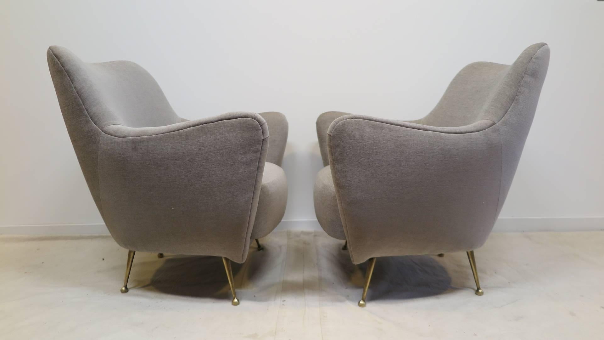 Giulia Veronesi Italian Lounge Chairs 3