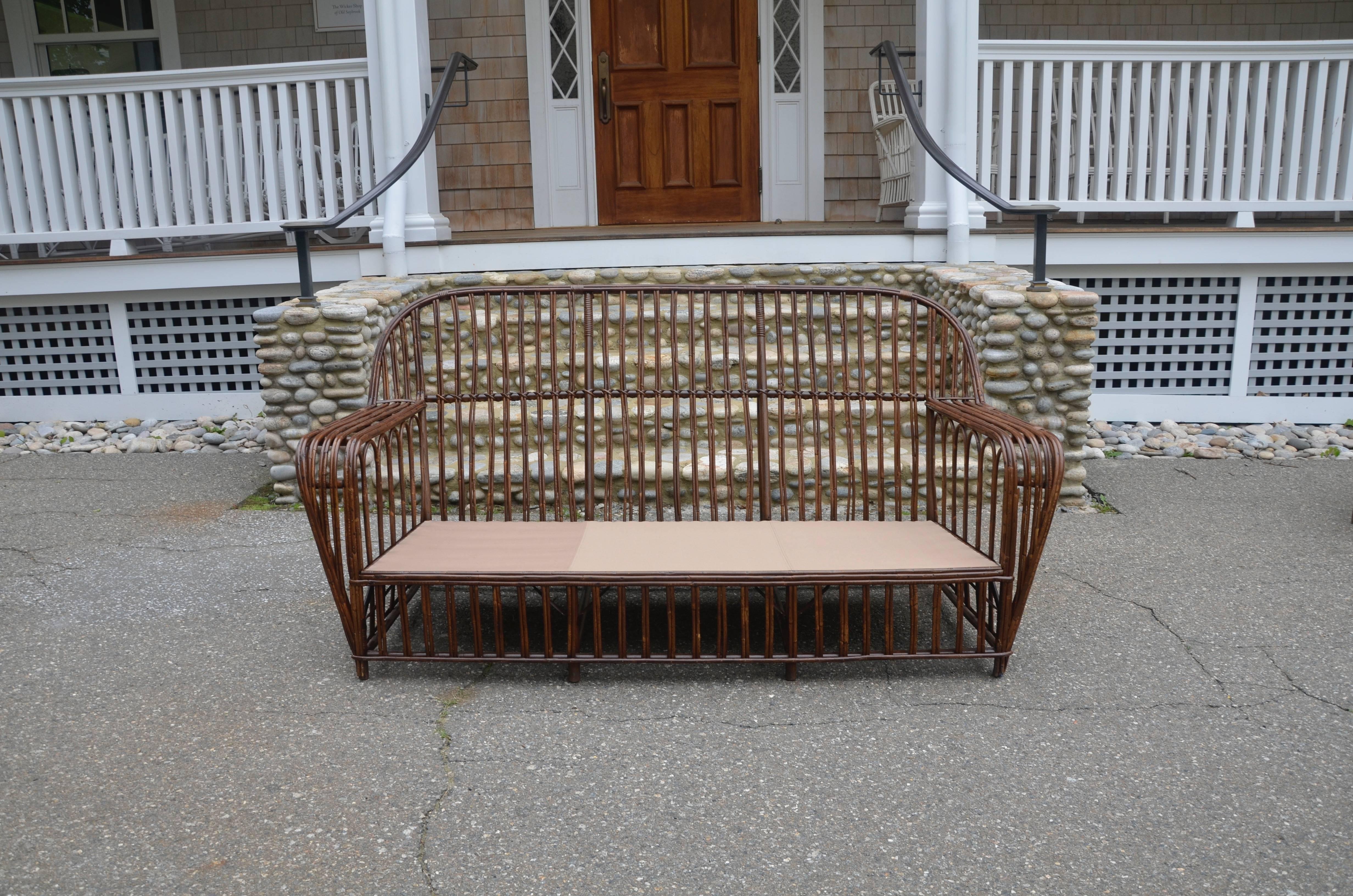 Stick Wicker Set at 1stDibs