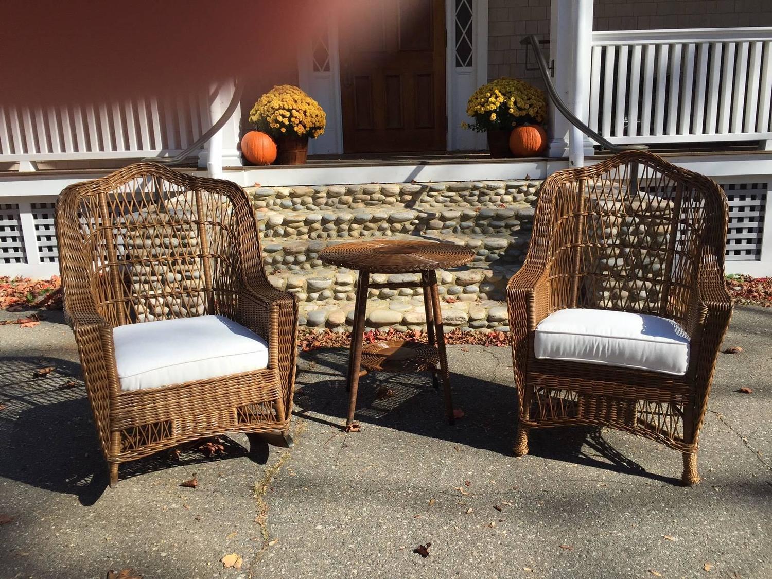 Antique Wicker Furniture Heywood Wakefield